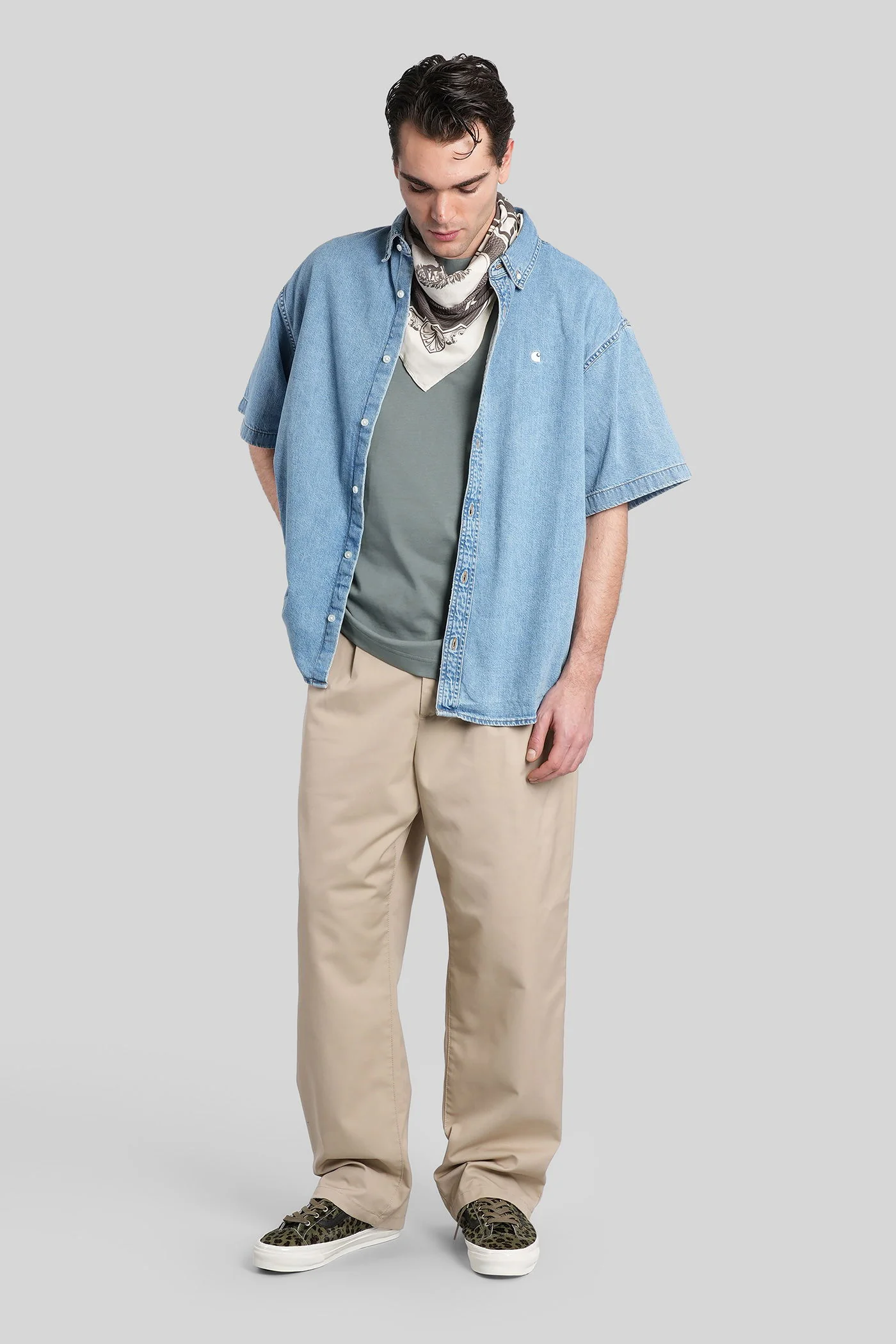 Evan pant Pants in beige polyester - Image 2