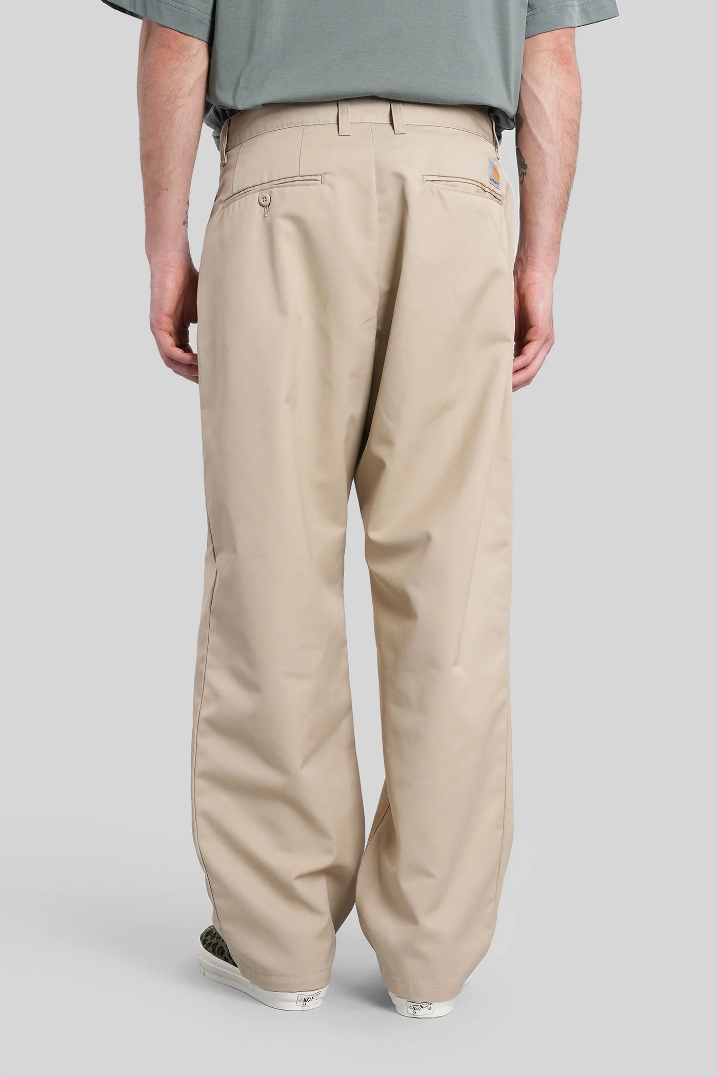 Evan pant Pants in beige polyester - Image 3