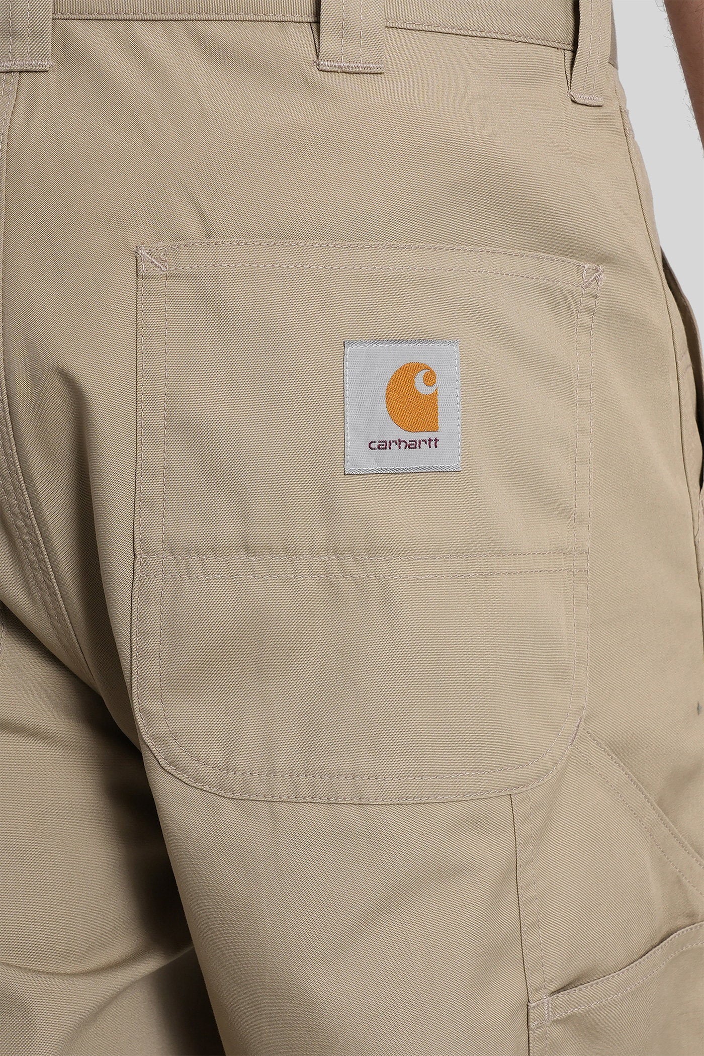 Postal single knee pant Pants in beige cotton - Image 5