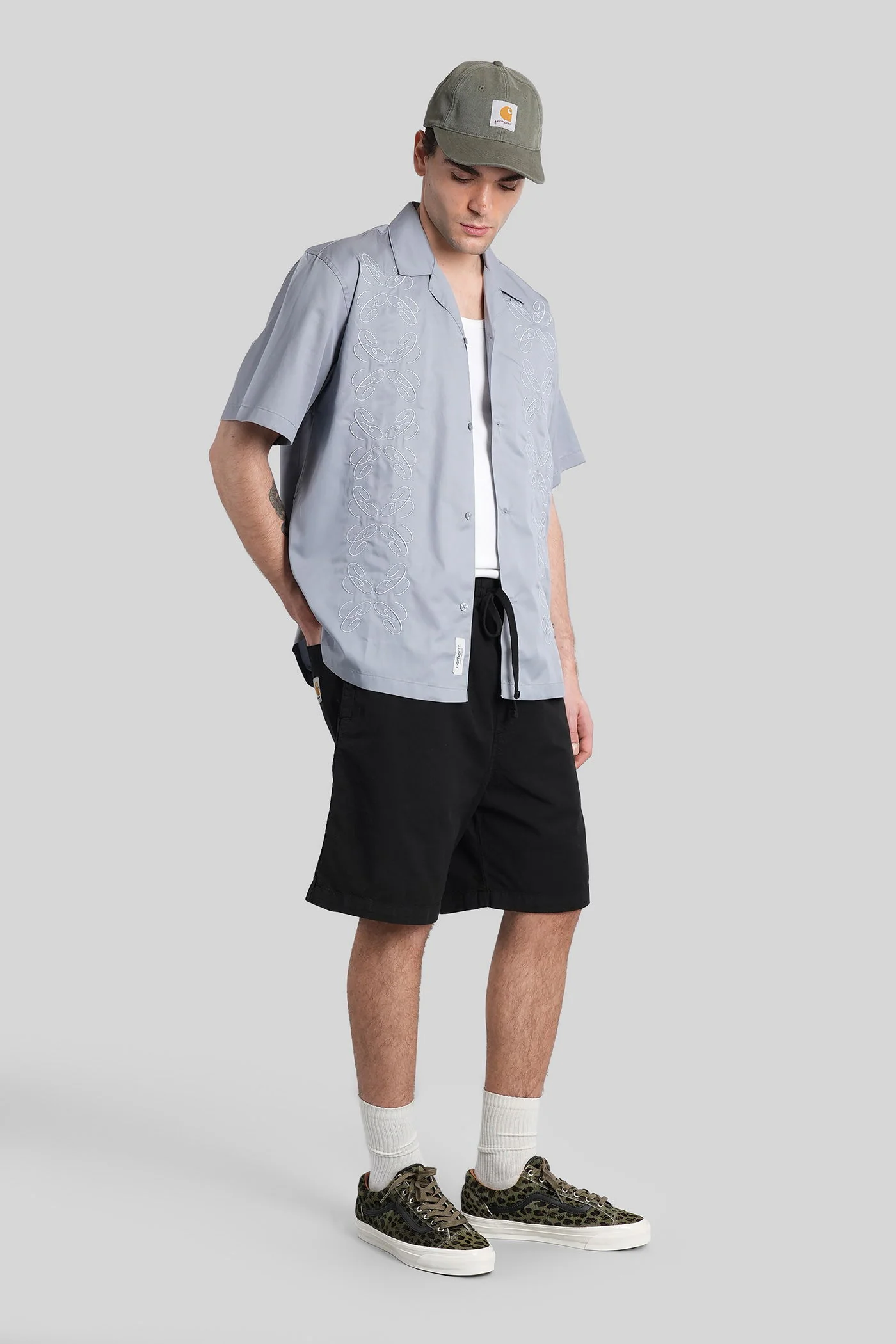 Rainer short Shorts in black cotton - Image 2