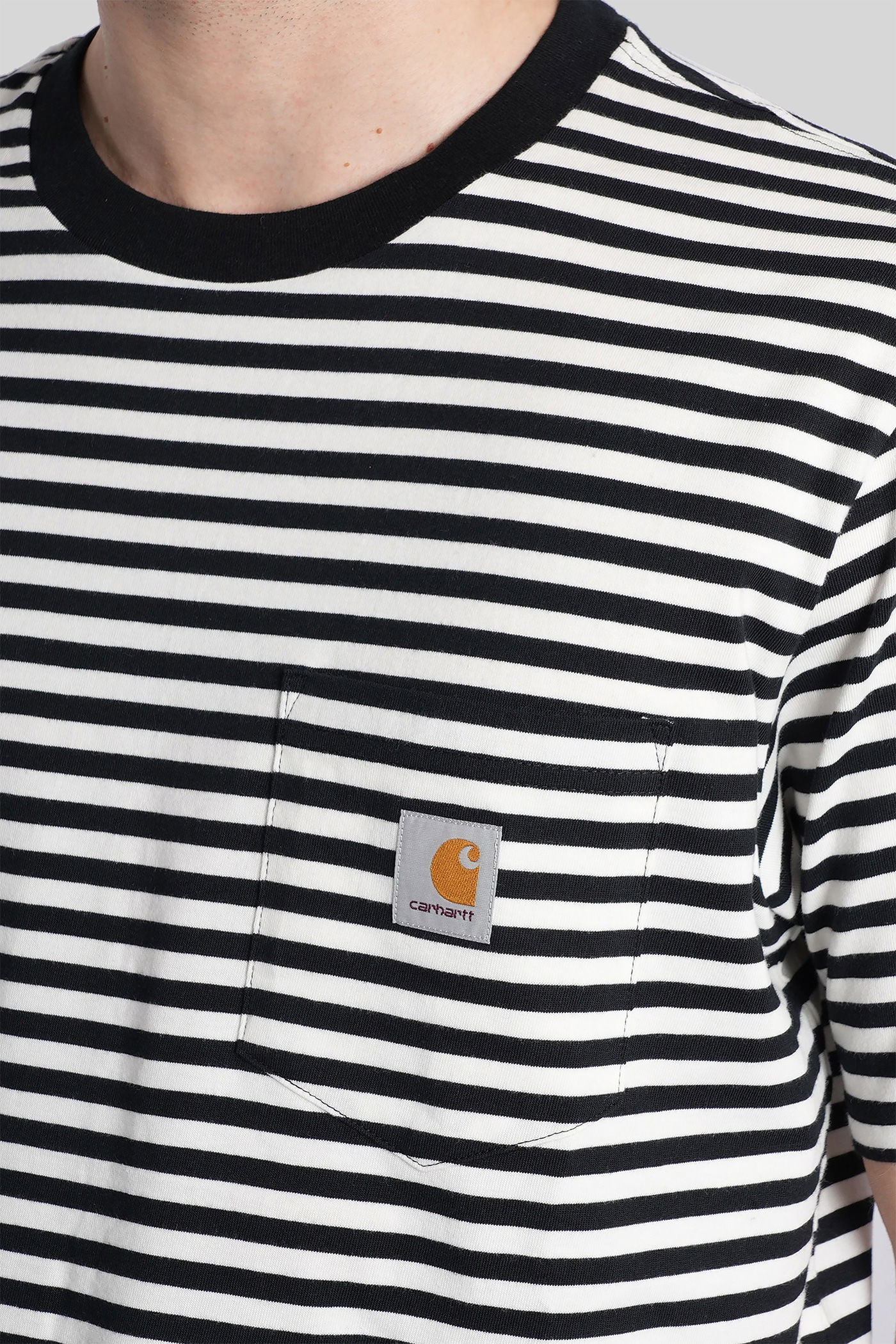 Ss erza pocket tee T-Shirt in black cotton - Image 5