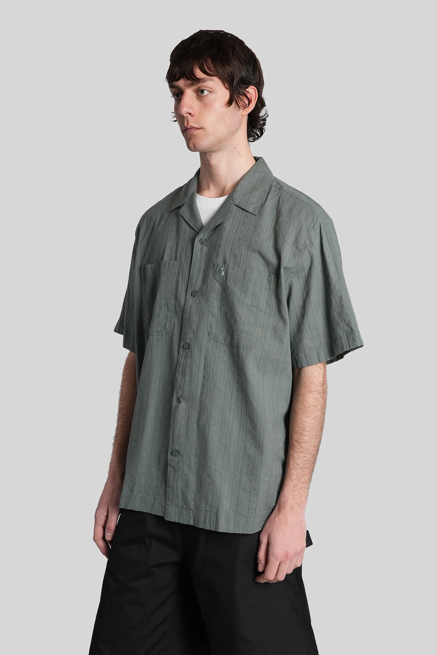 Ss gareth shirt Shirt in green cotton - Image 4