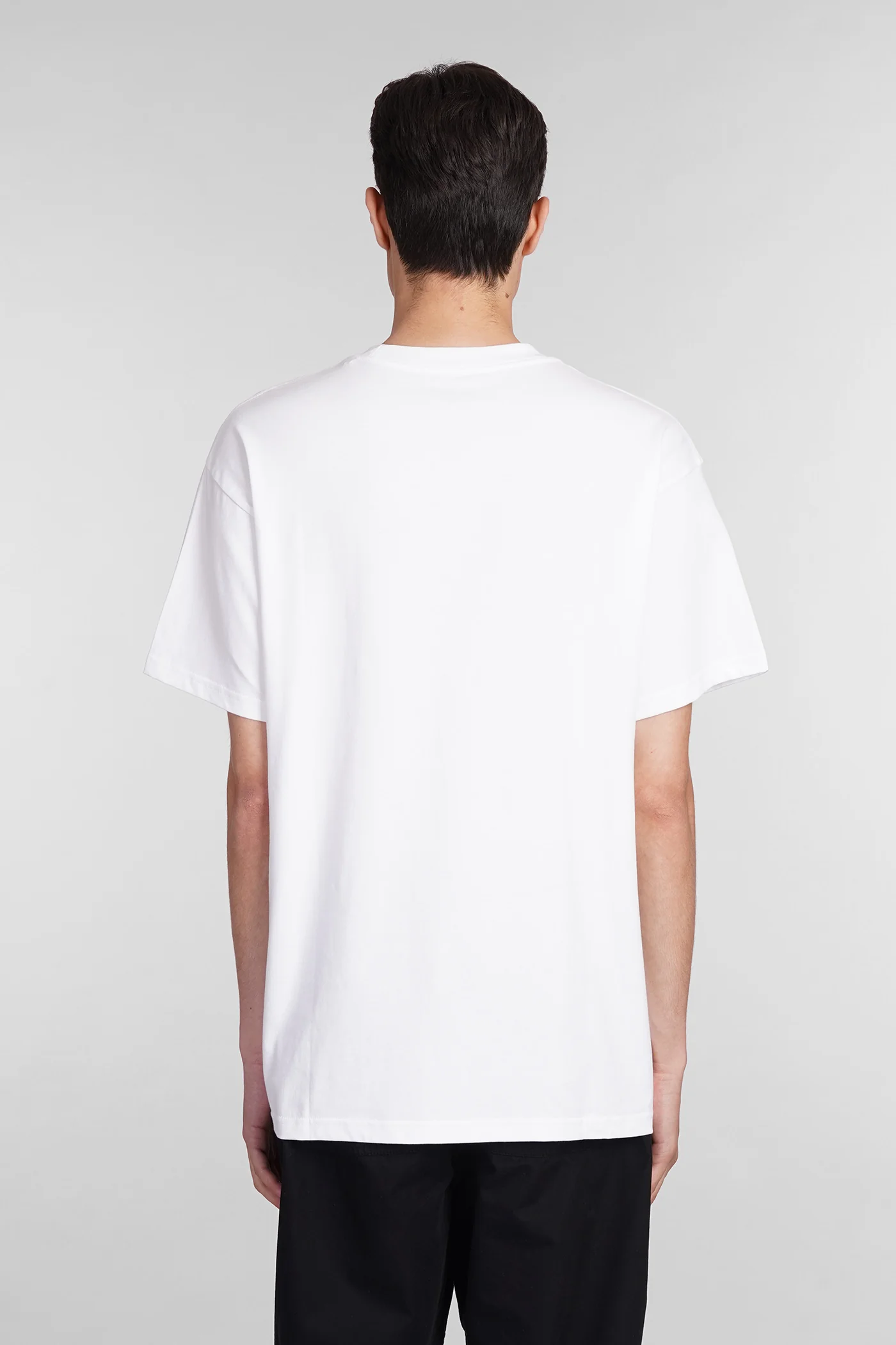 T-Shirt in white cotton - Image 3