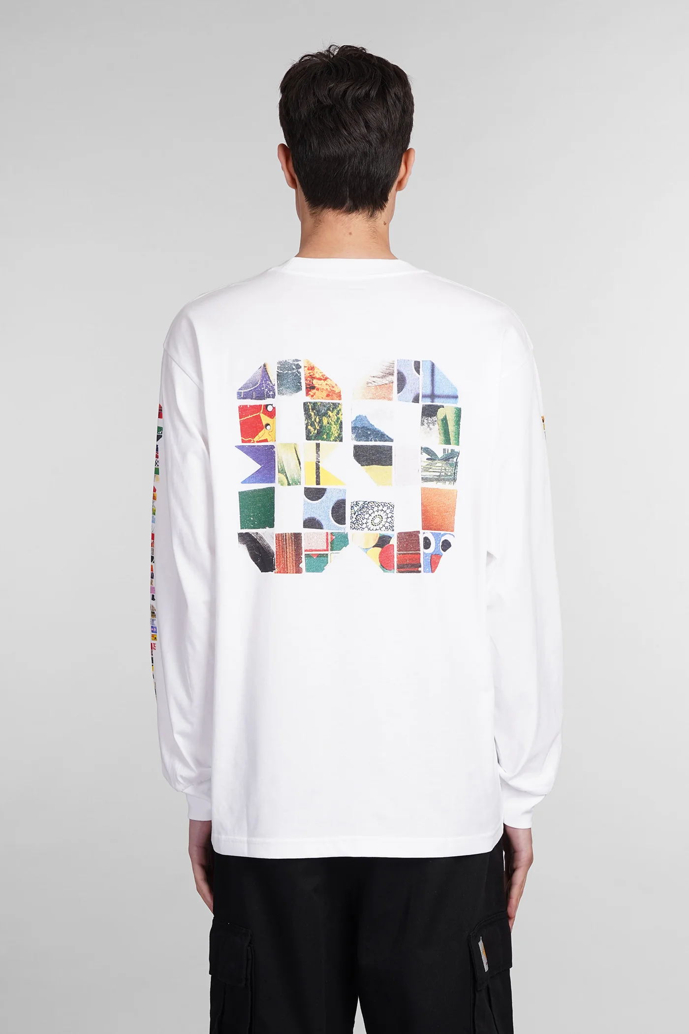 T-Shirt in white cotton - Image 3