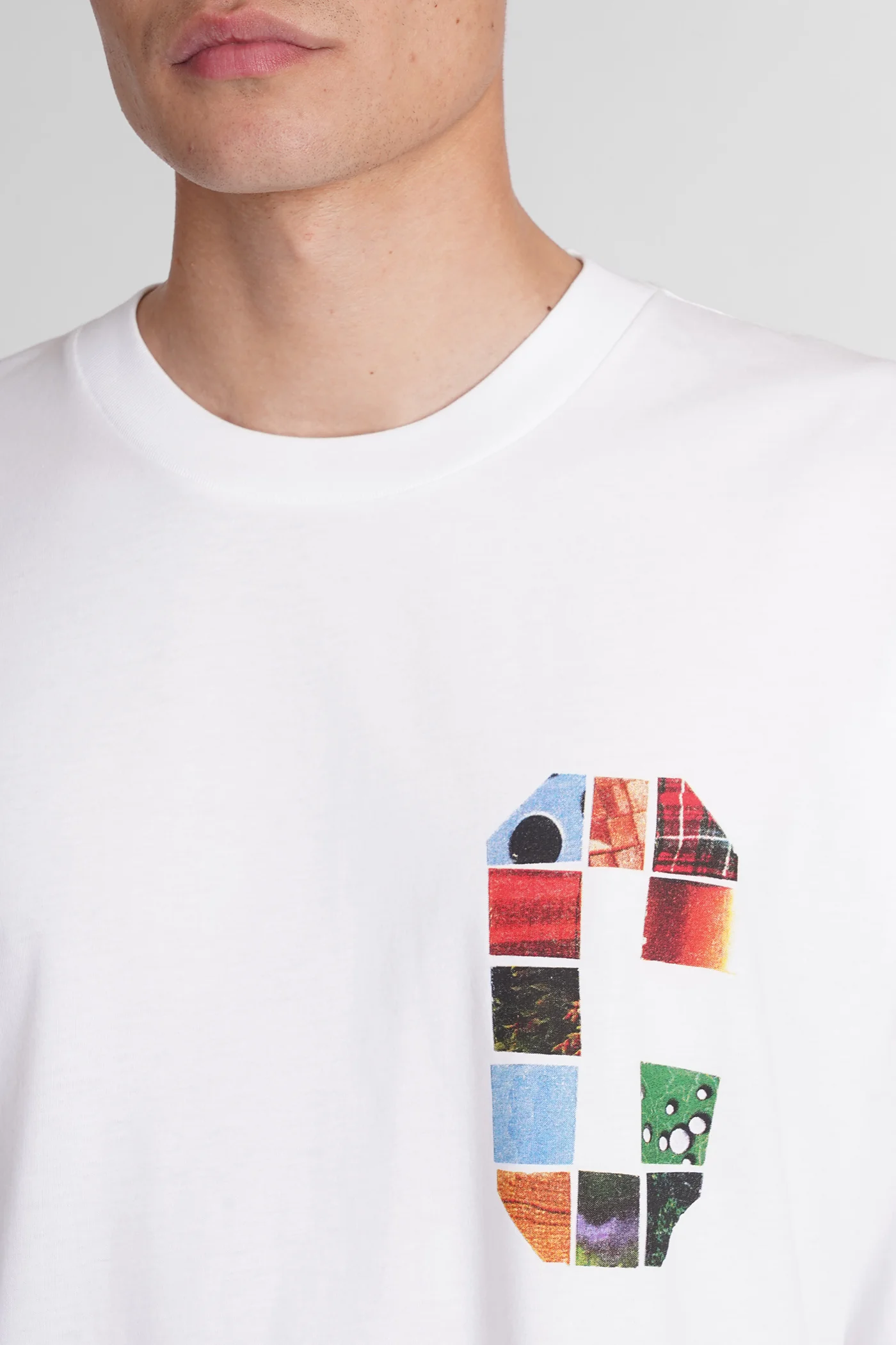 T-Shirt in white cotton - Image 5
