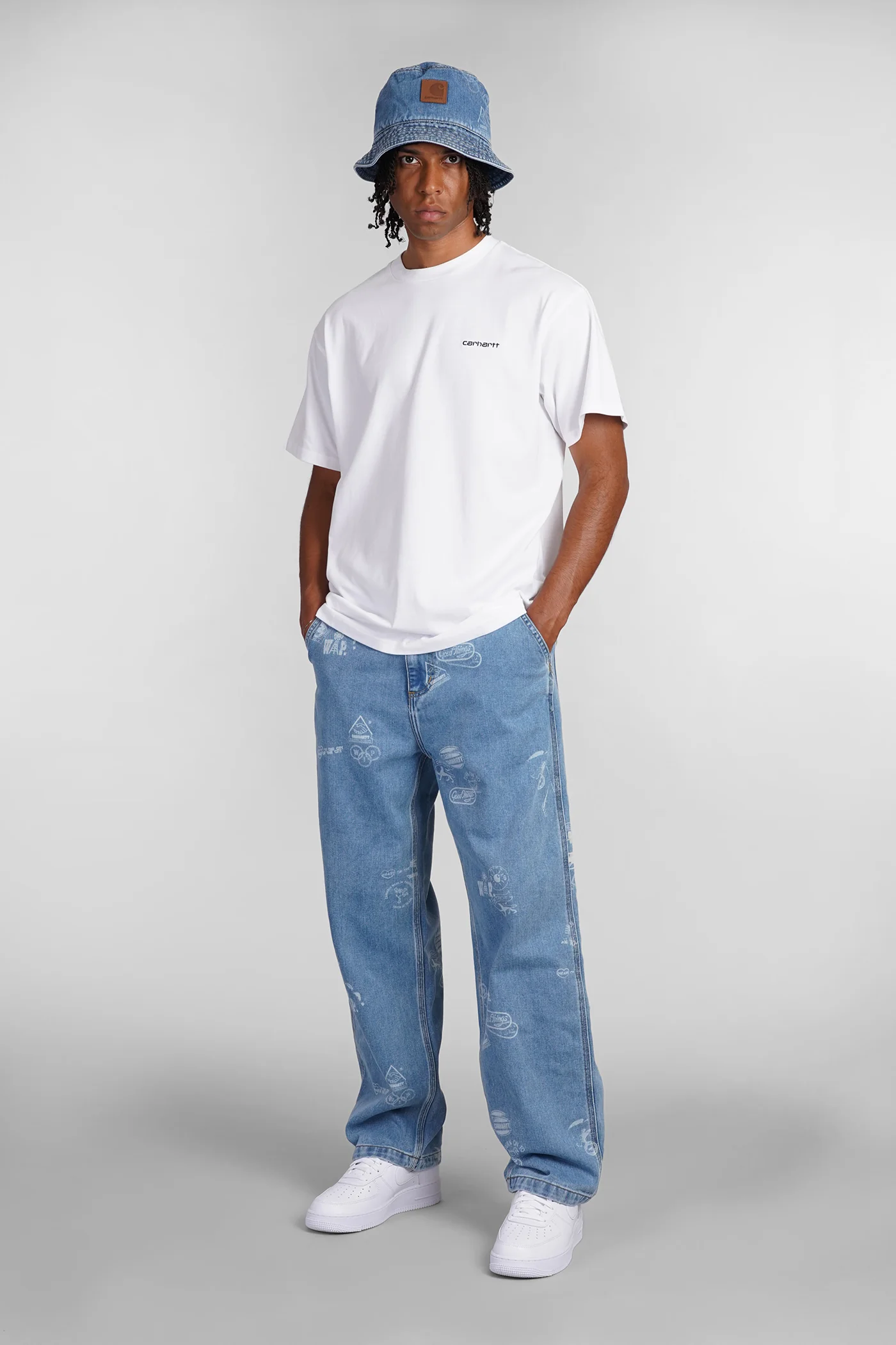 T-Shirt in white cotton - Image 2