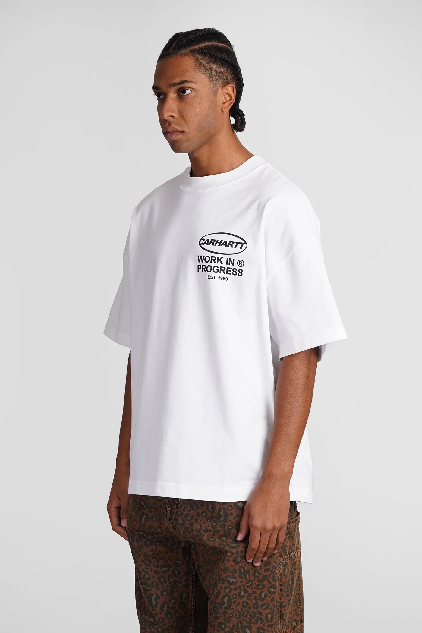 T-Shirt in white cotton - Image 4