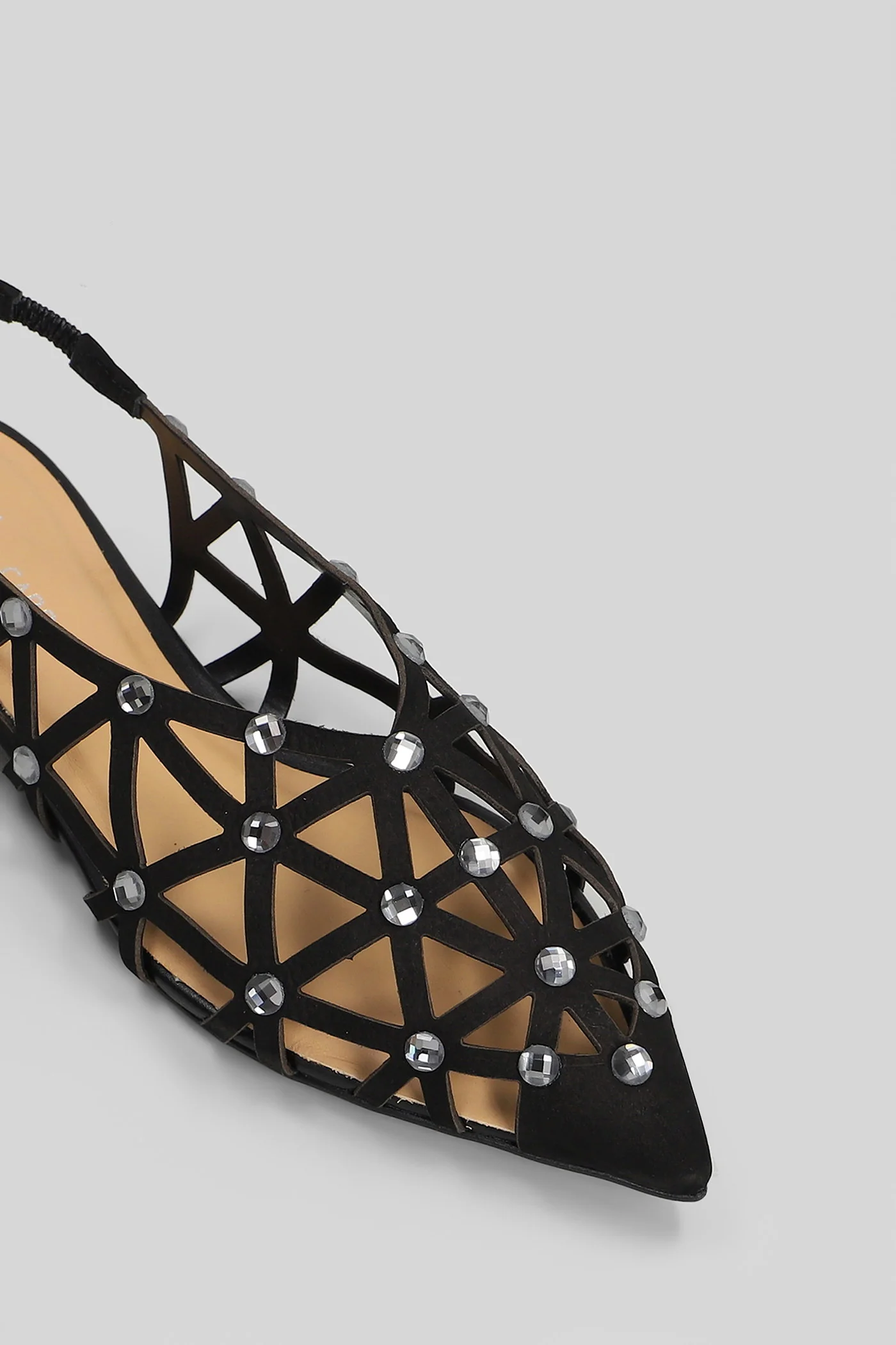 Ballet flats in black nubuck - Image 5