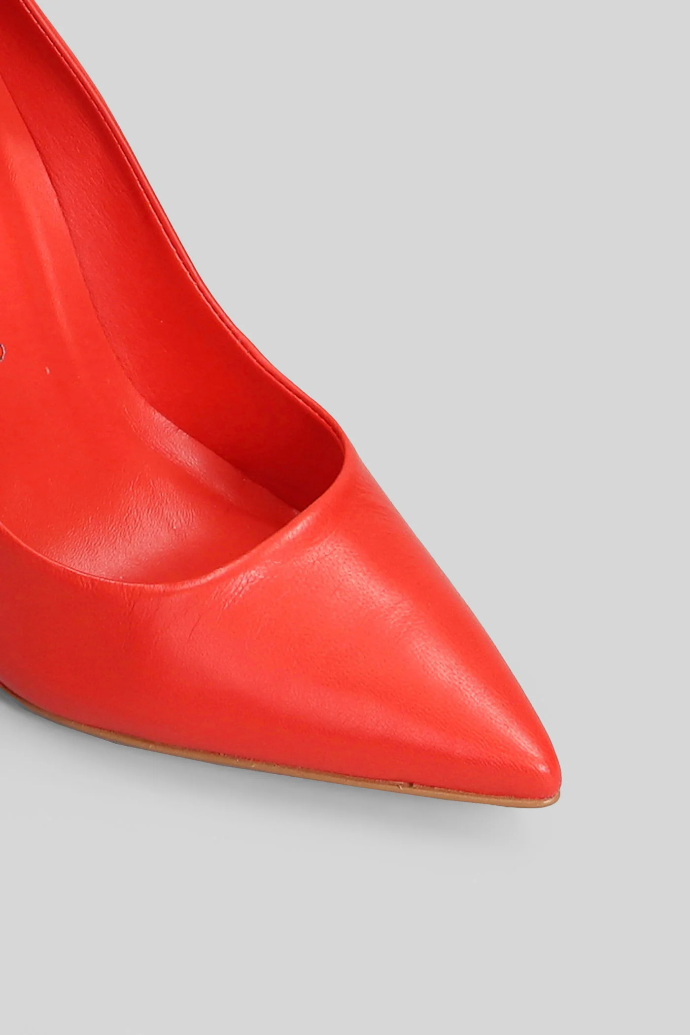 Pumps in red leather - Image 5