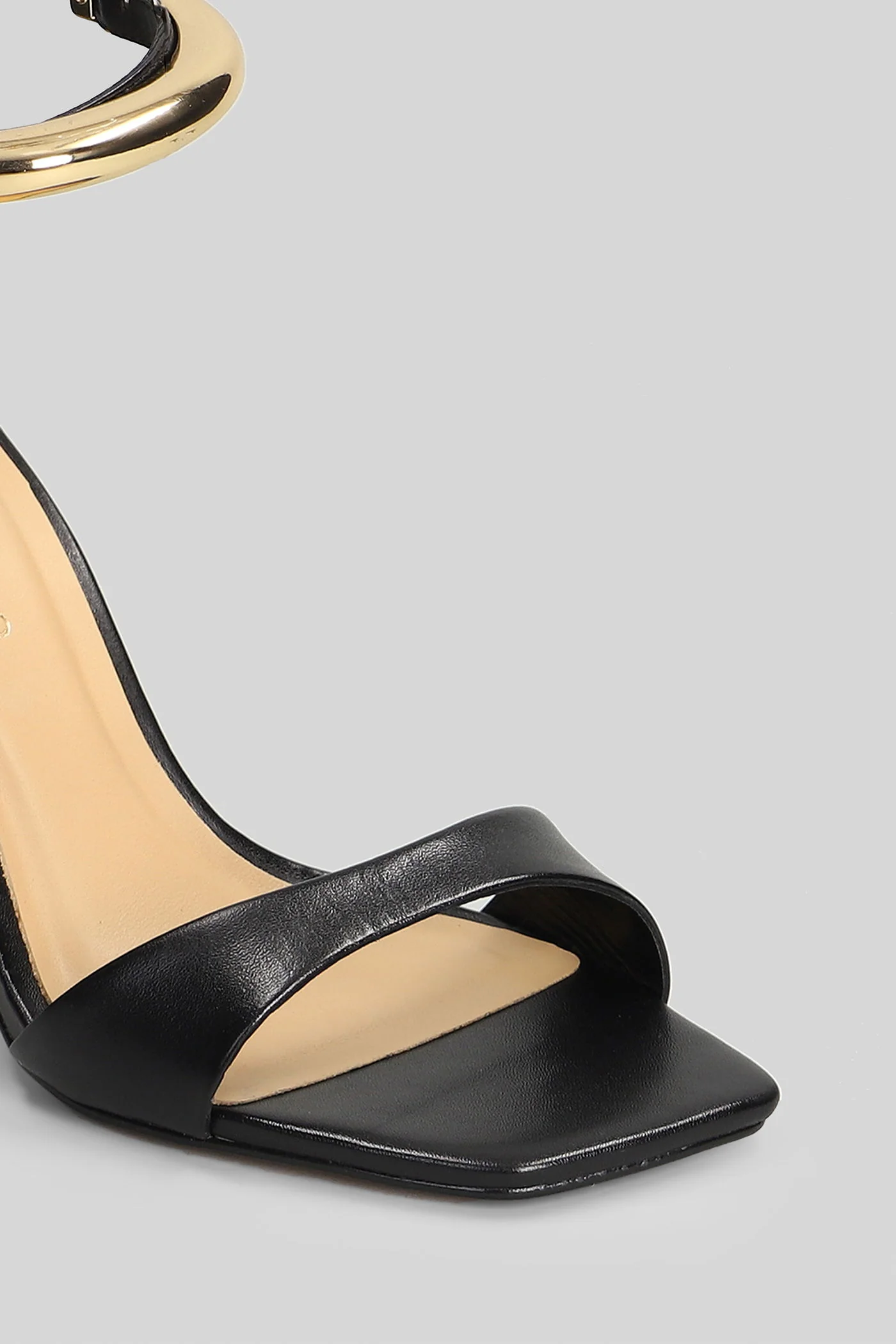 Sandals in black leather - Image 15