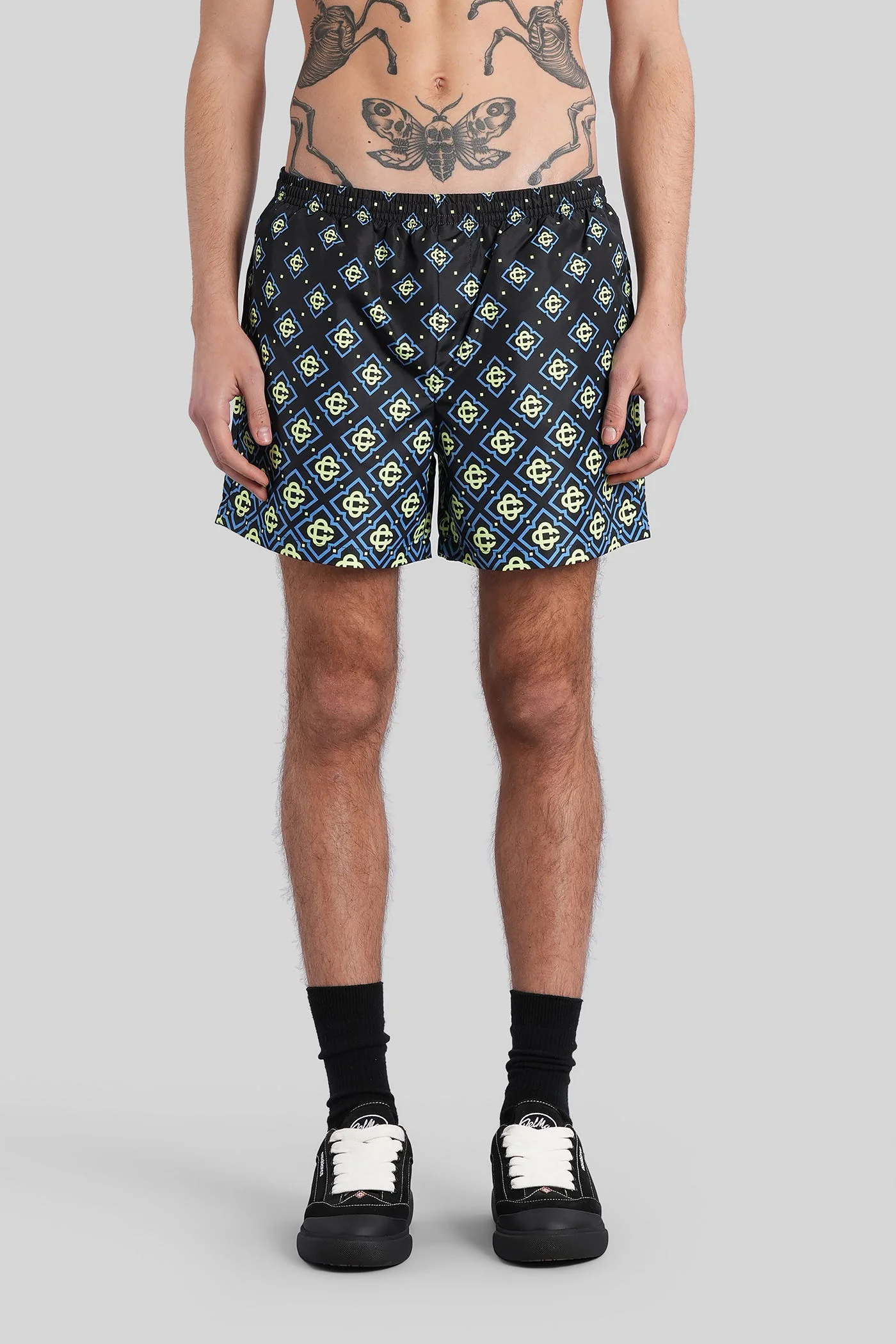 Beachwear in multicolor polyester