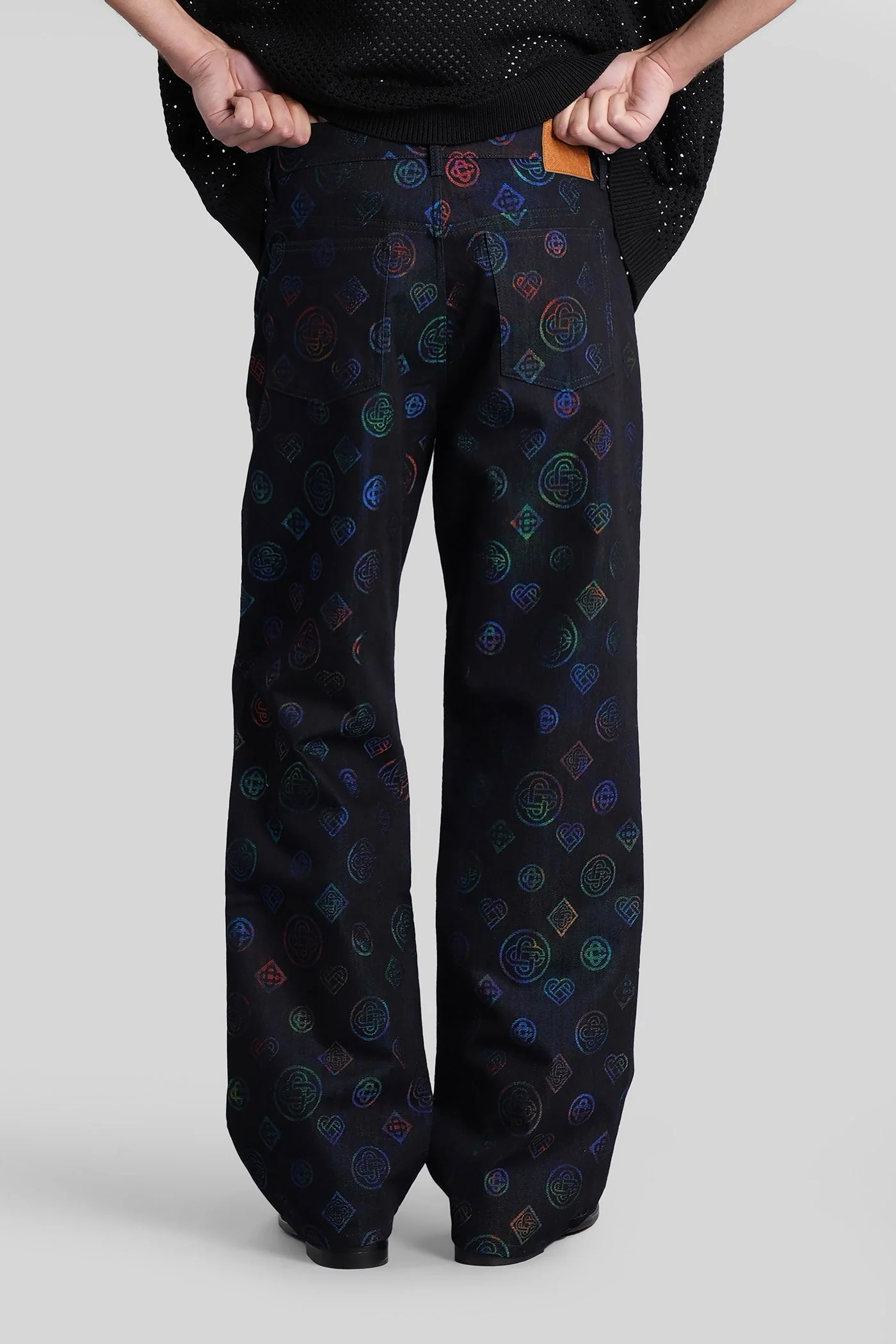 Jeans in black denim - Image 3