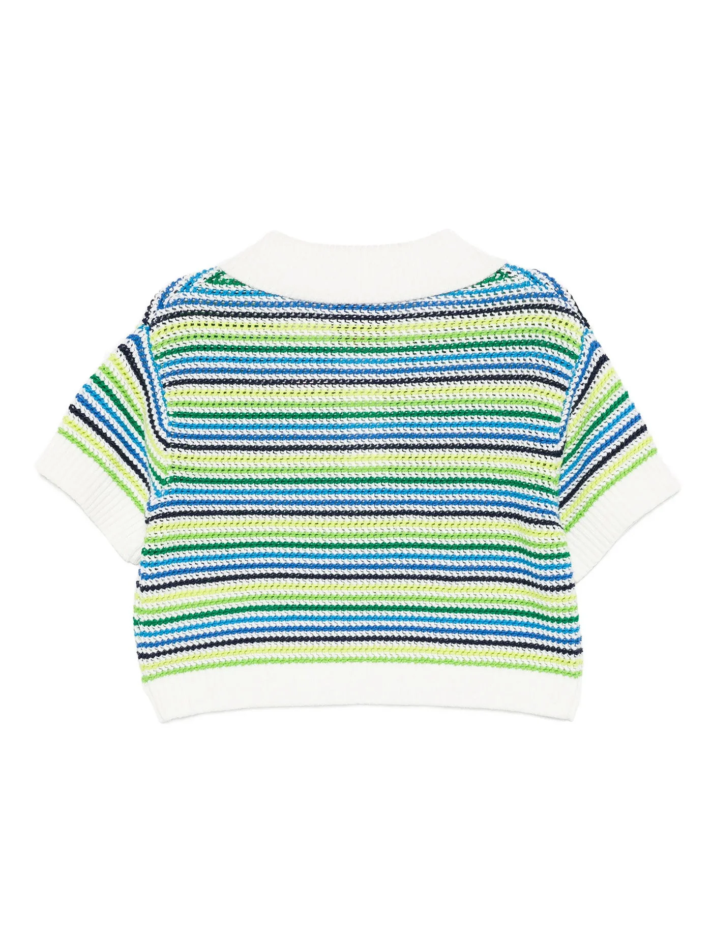 Polo in multicolor cotton - Image 2