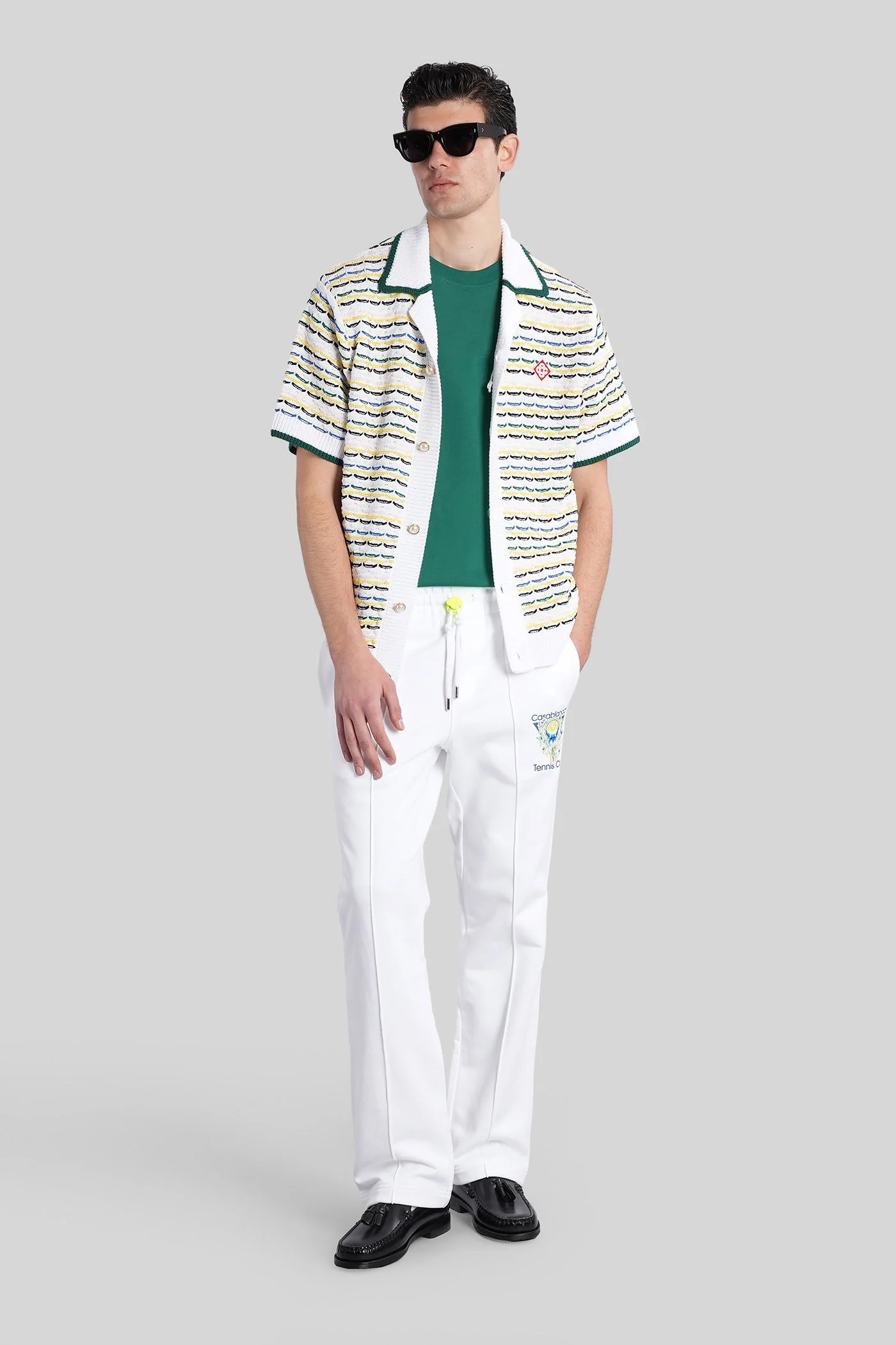 Shirt in white cotton - Image 2