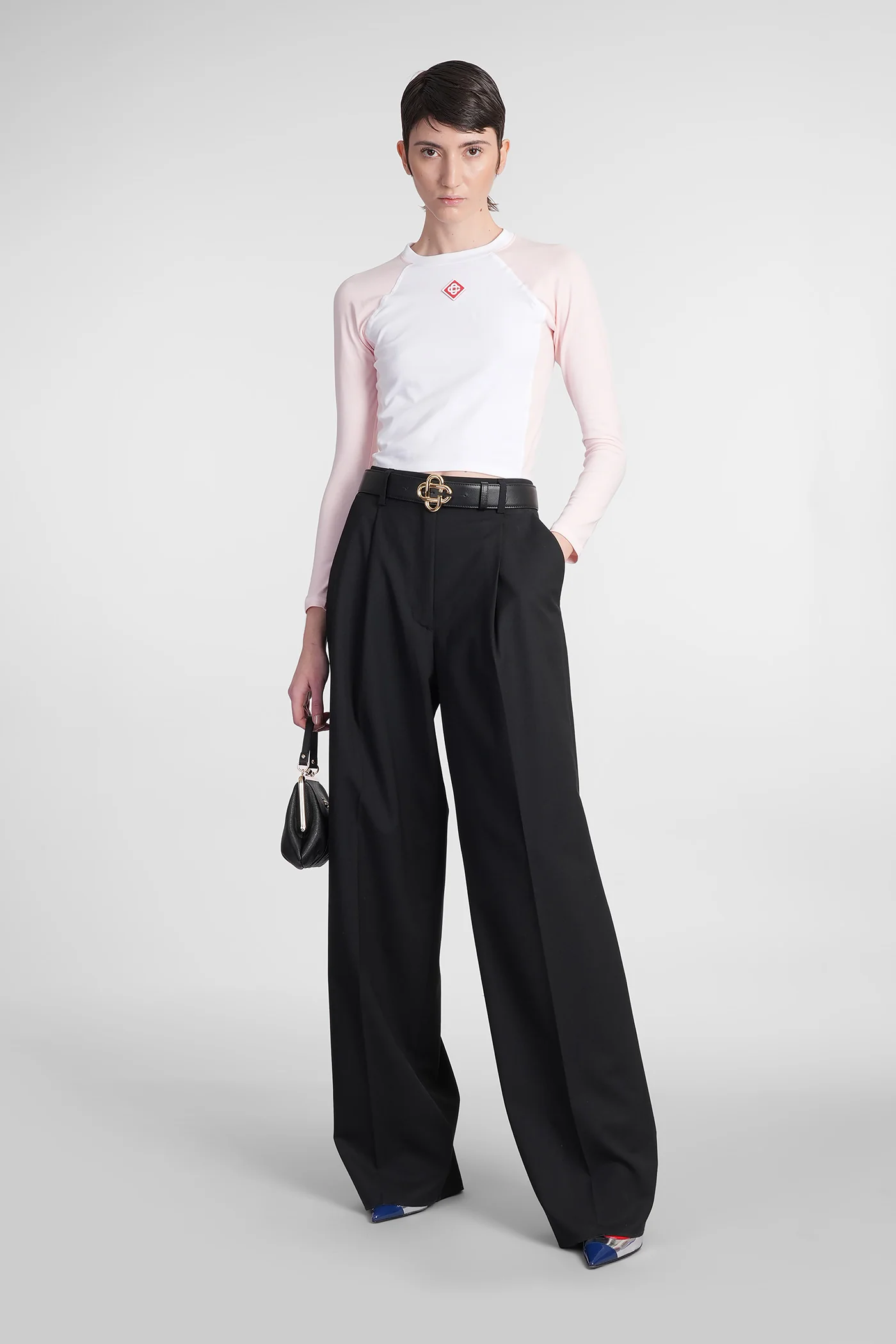 Topwear in white cotton - Image 2