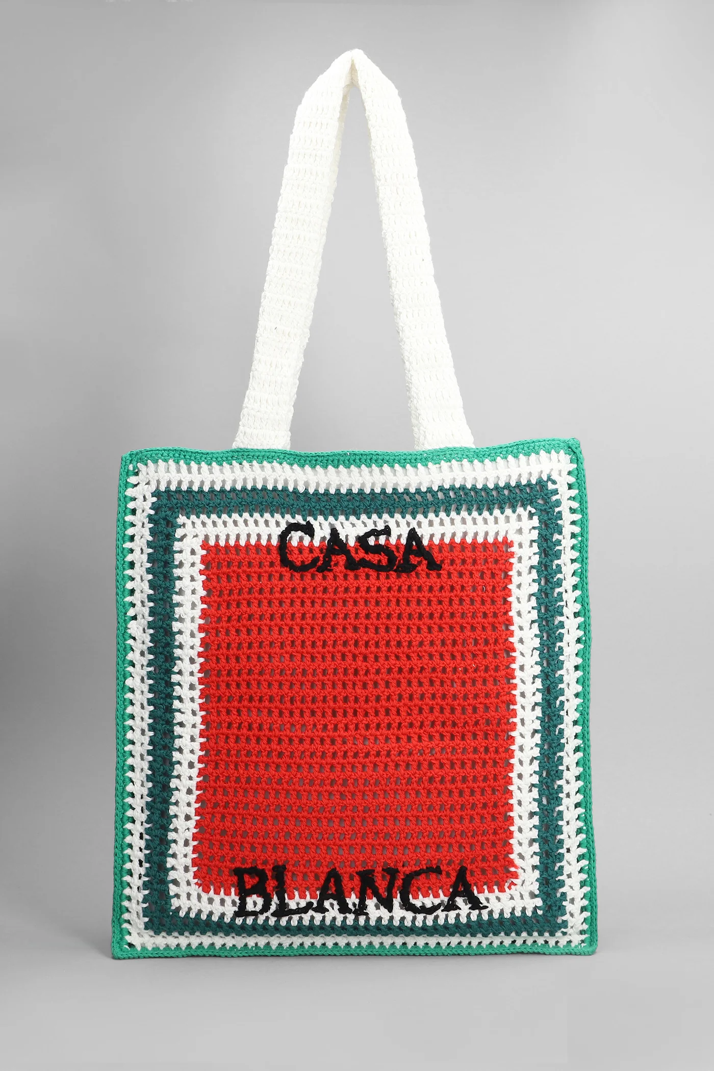 Tote in multicolor cotton - Image 3