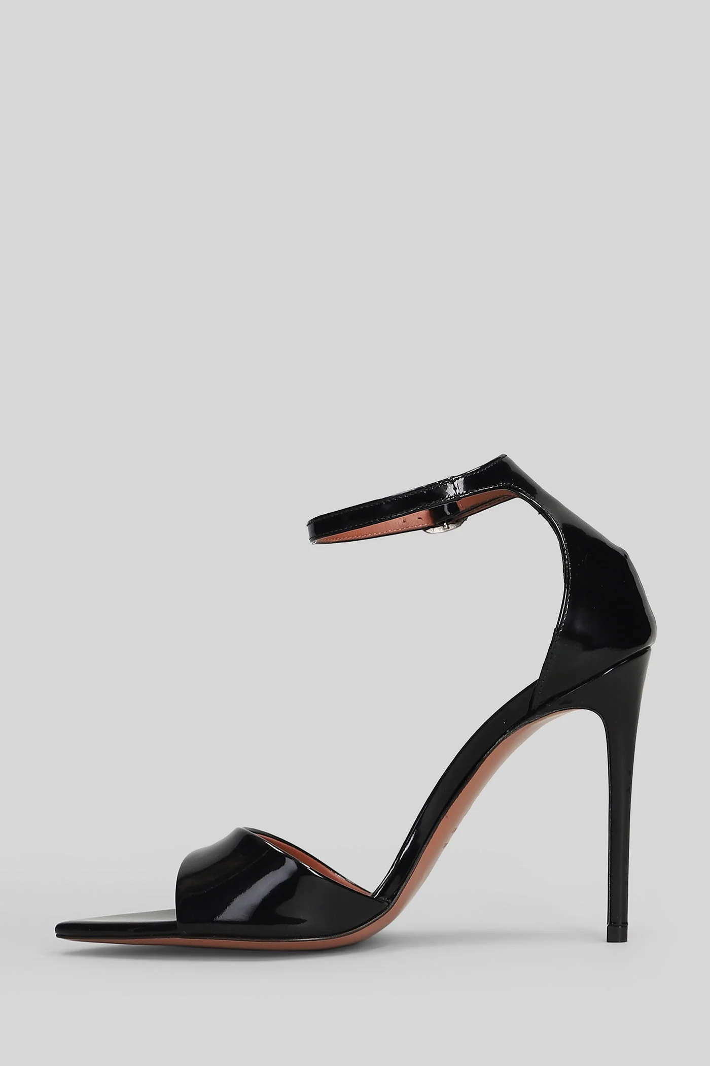 Aida 105 Sandals in black patent leather - Image 3