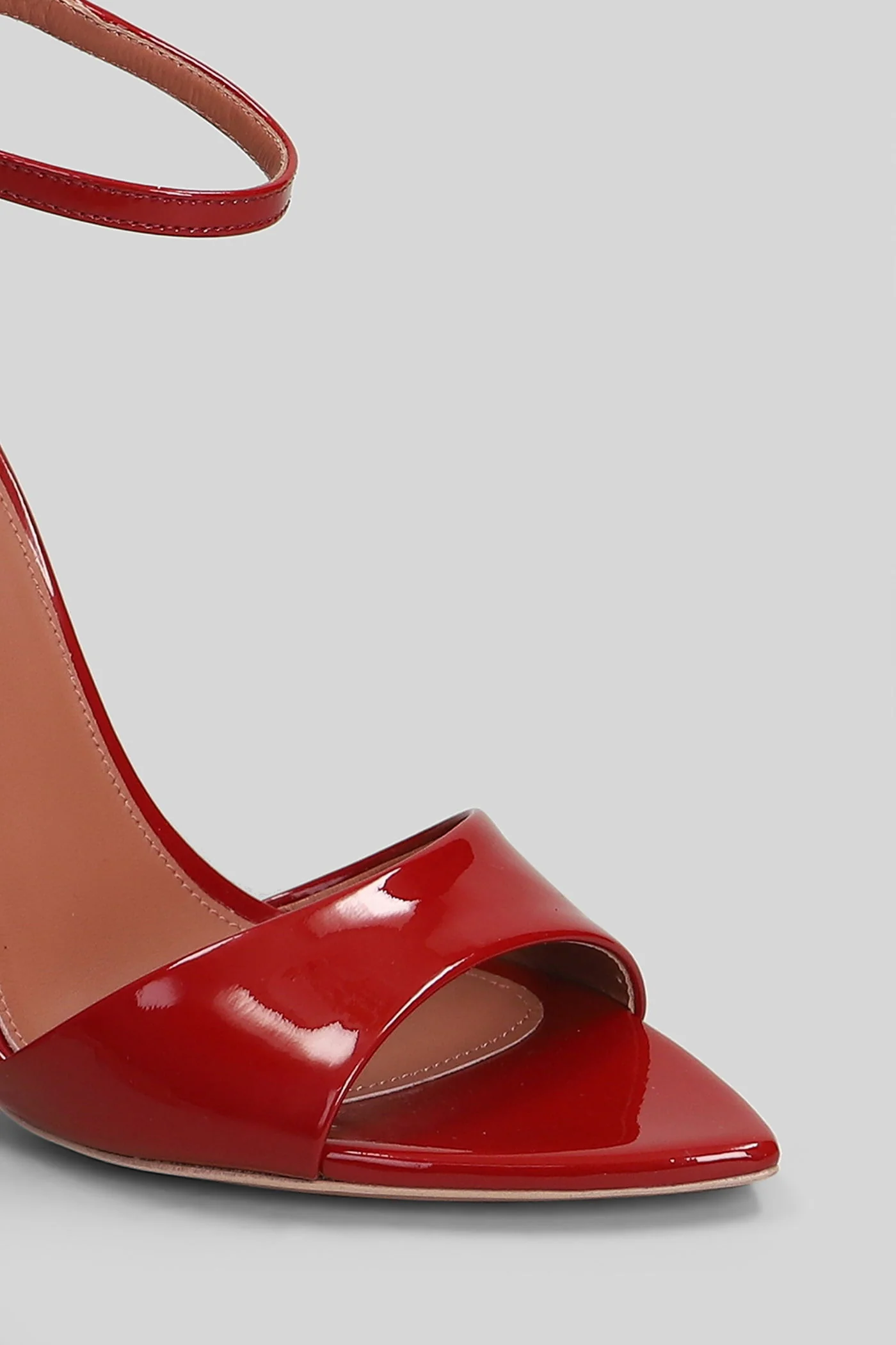 Aida 105 Sandals in red leather - Image 25
