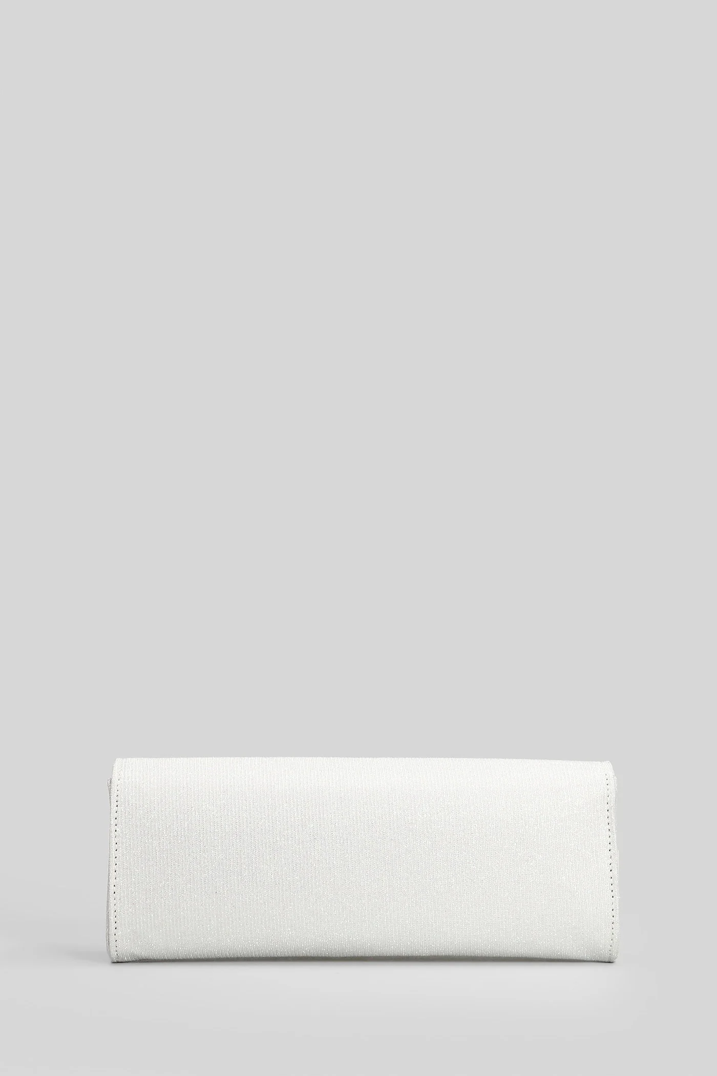 Shoulder bag in white glitter - Image 3
