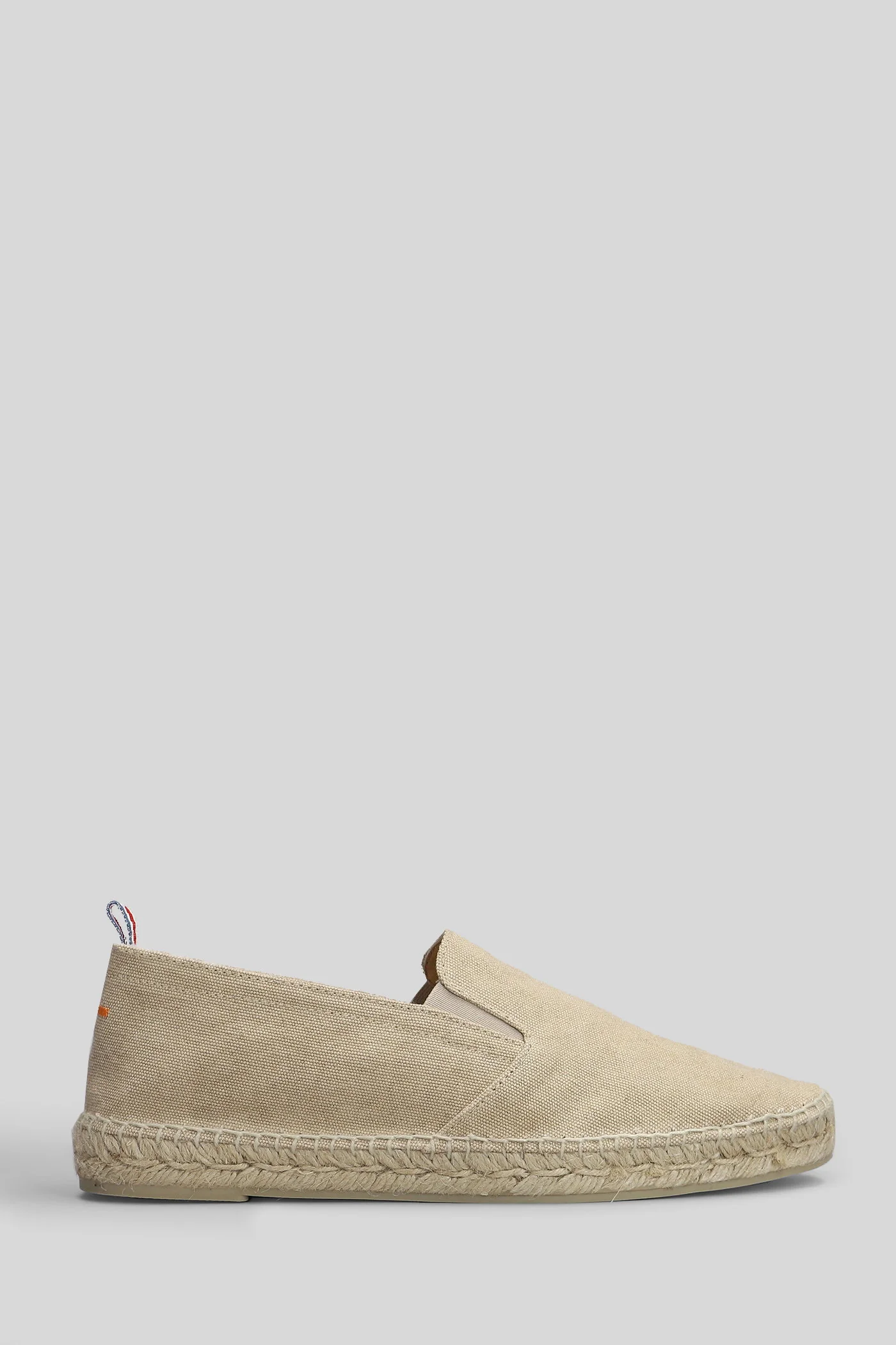 Joel-002 Espadrilles in beige canvas