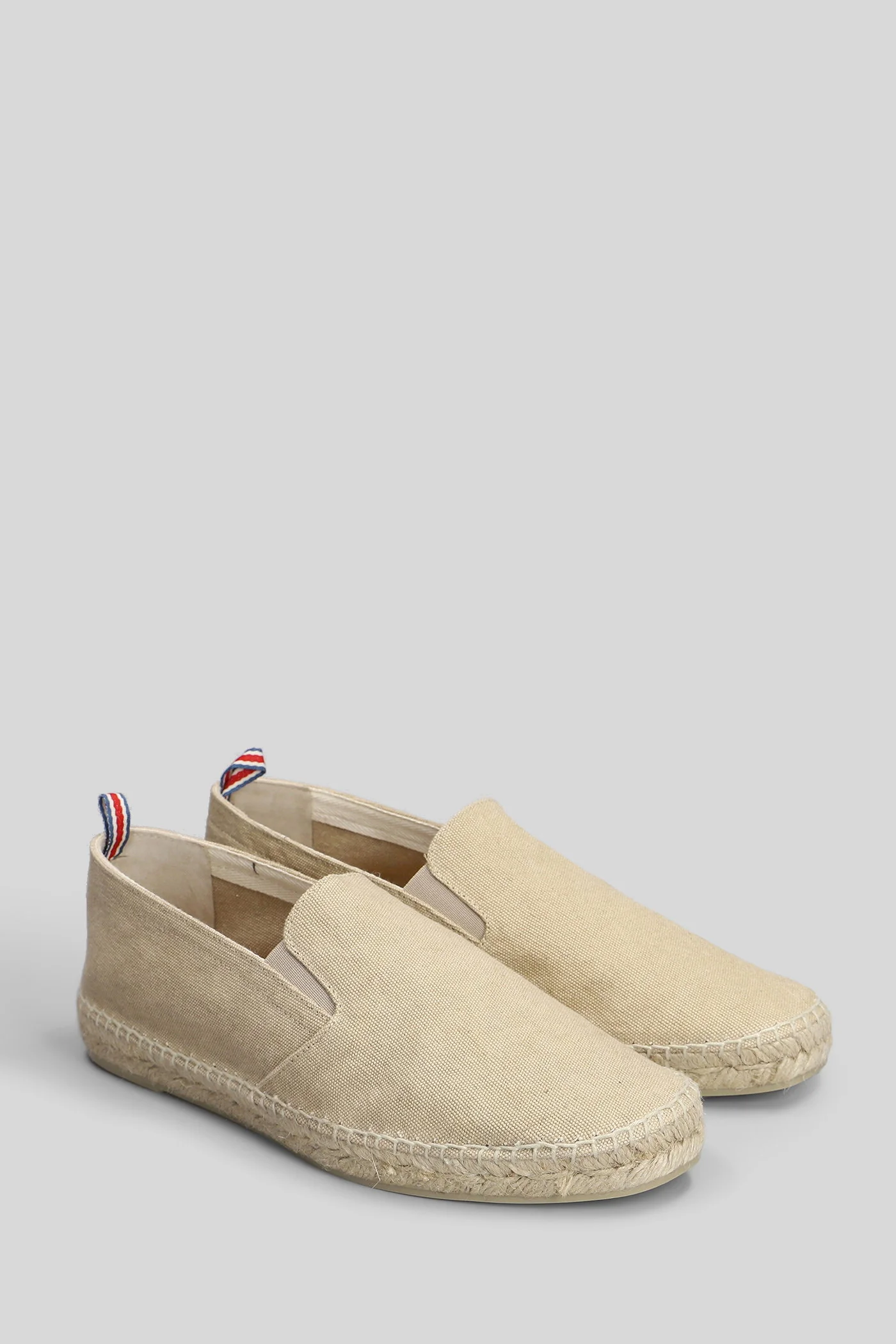 Joel-002 Espadrilles in beige canvas - Image 2