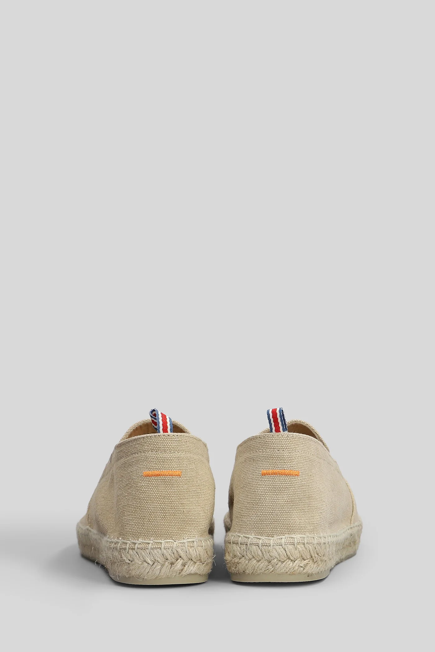 Joel-002 Espadrilles in beige canvas - Image 4