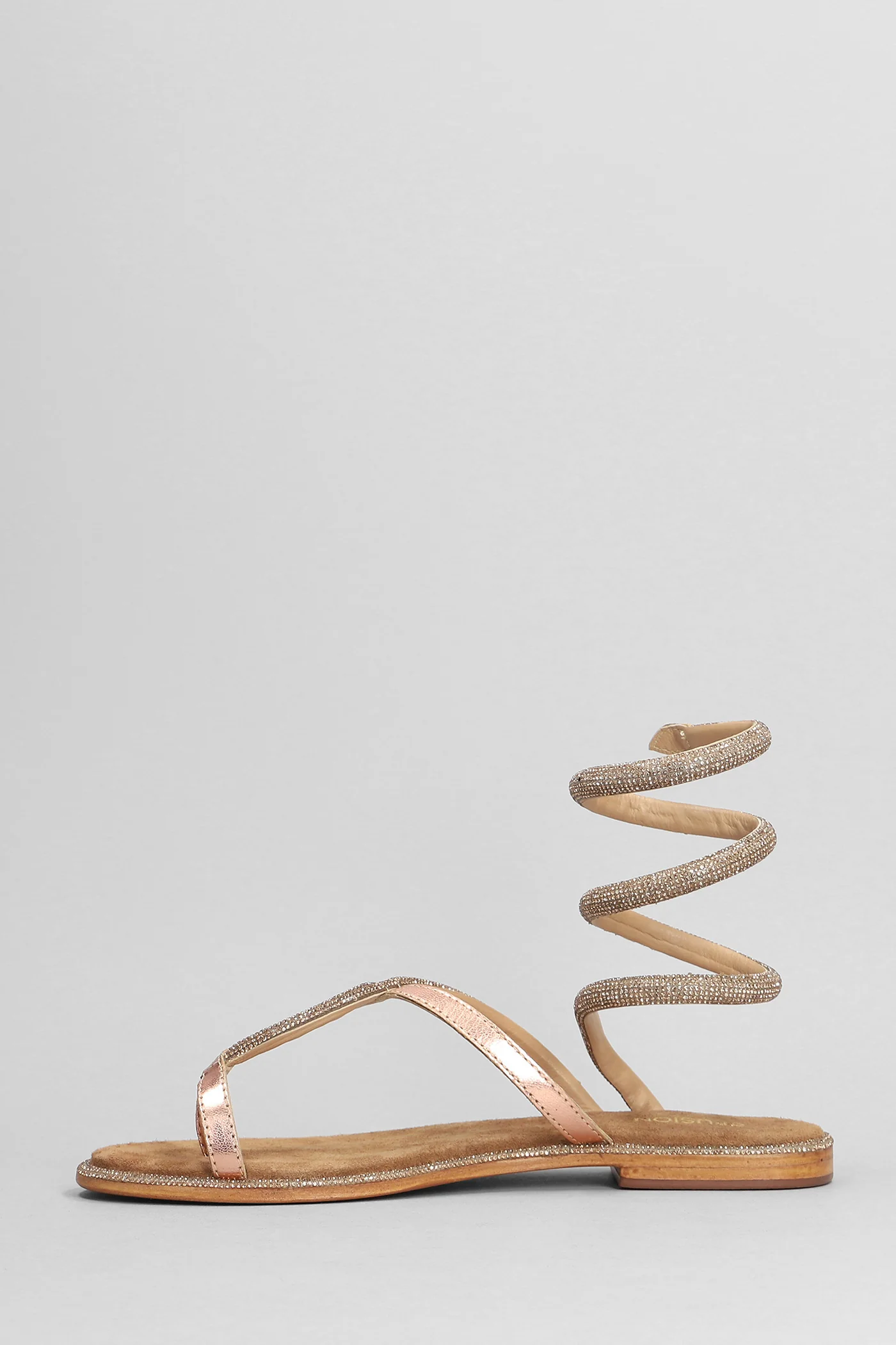 Flats in copper leather - Image 3