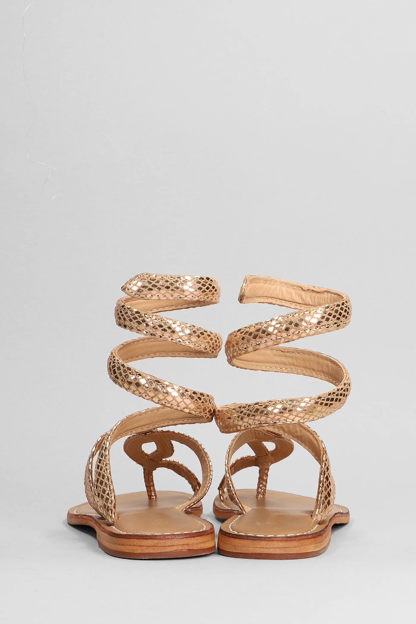 Flats in copper leather - Image 4