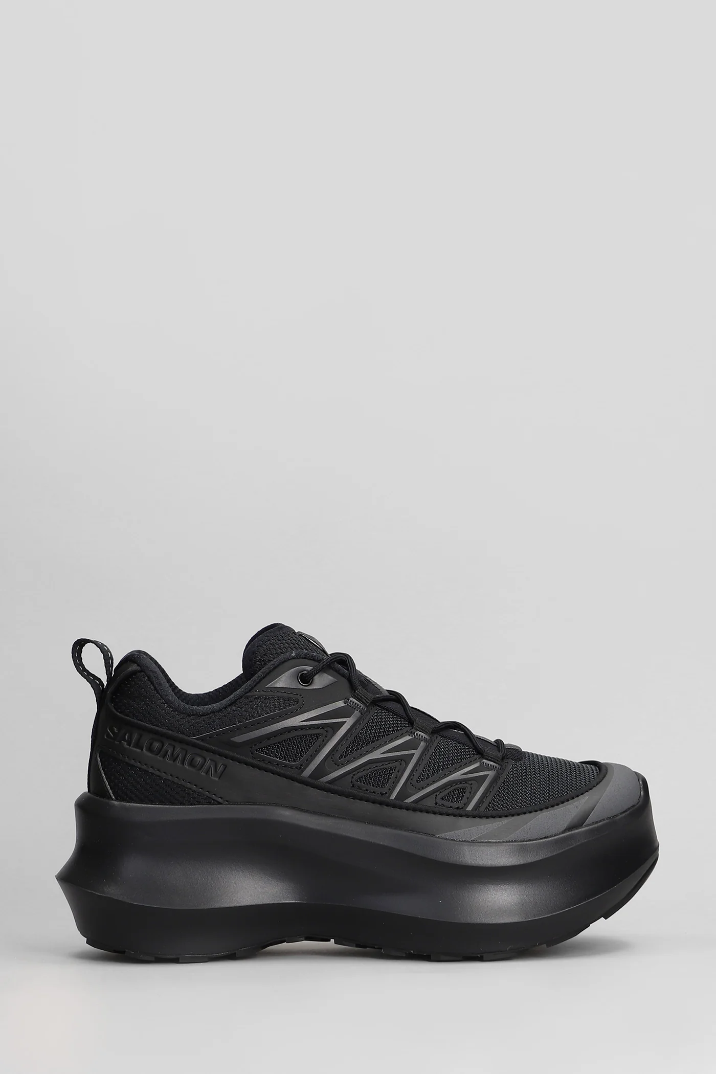 Xt 6 platform cdg Sneakers in black polyester