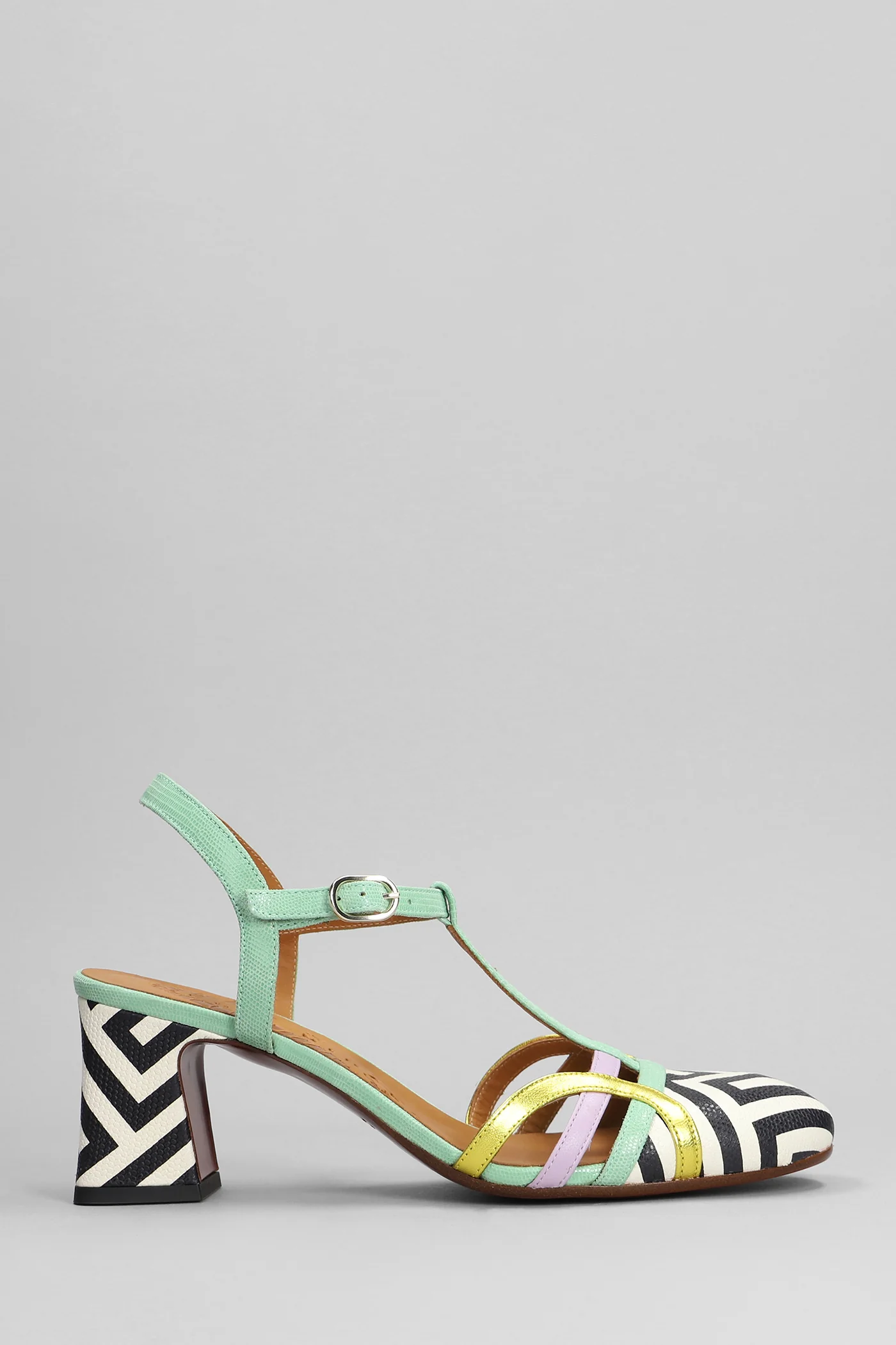 Fendy Sandals in green leather - Image 21