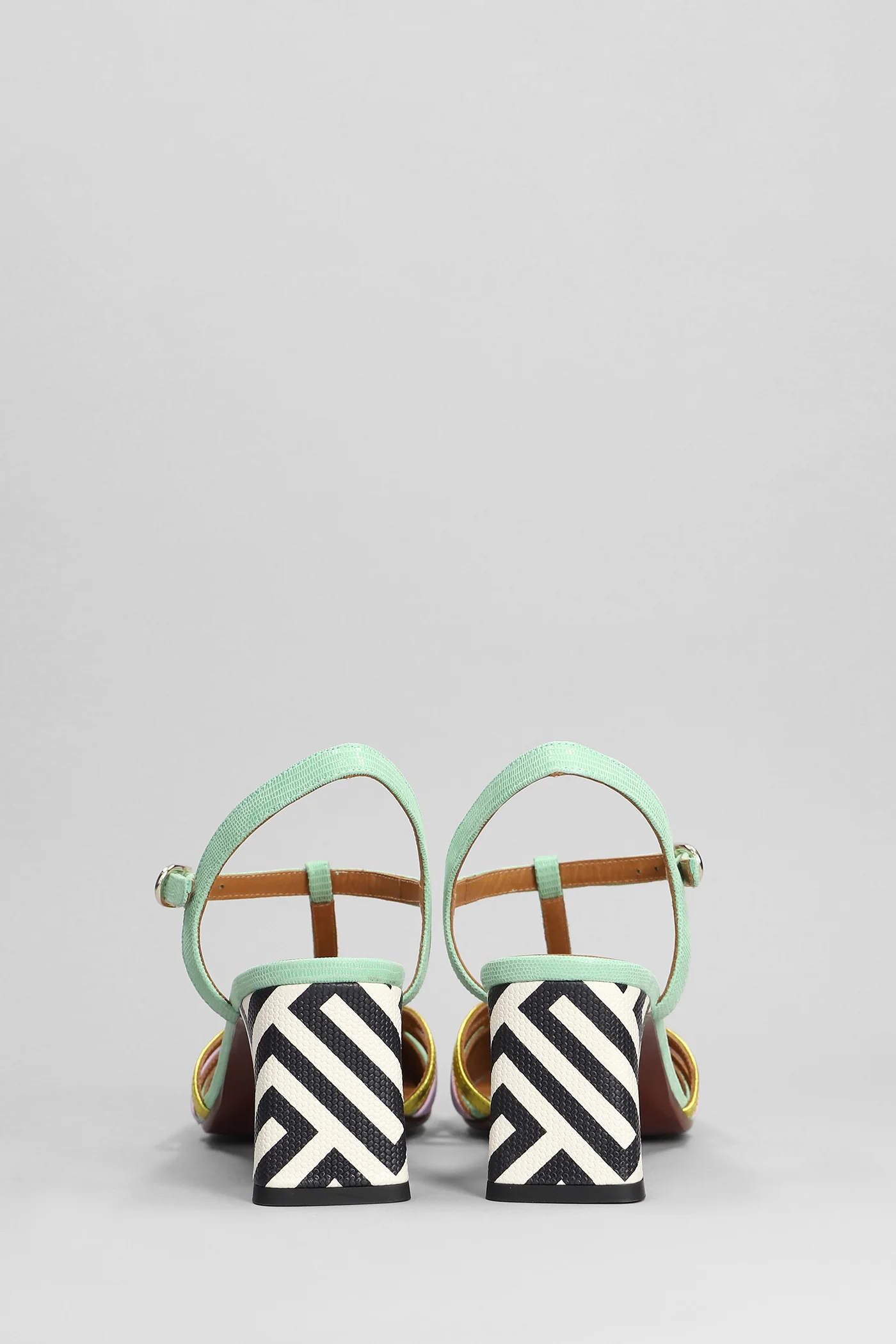 Fendy Sandals in green leather - Image 29