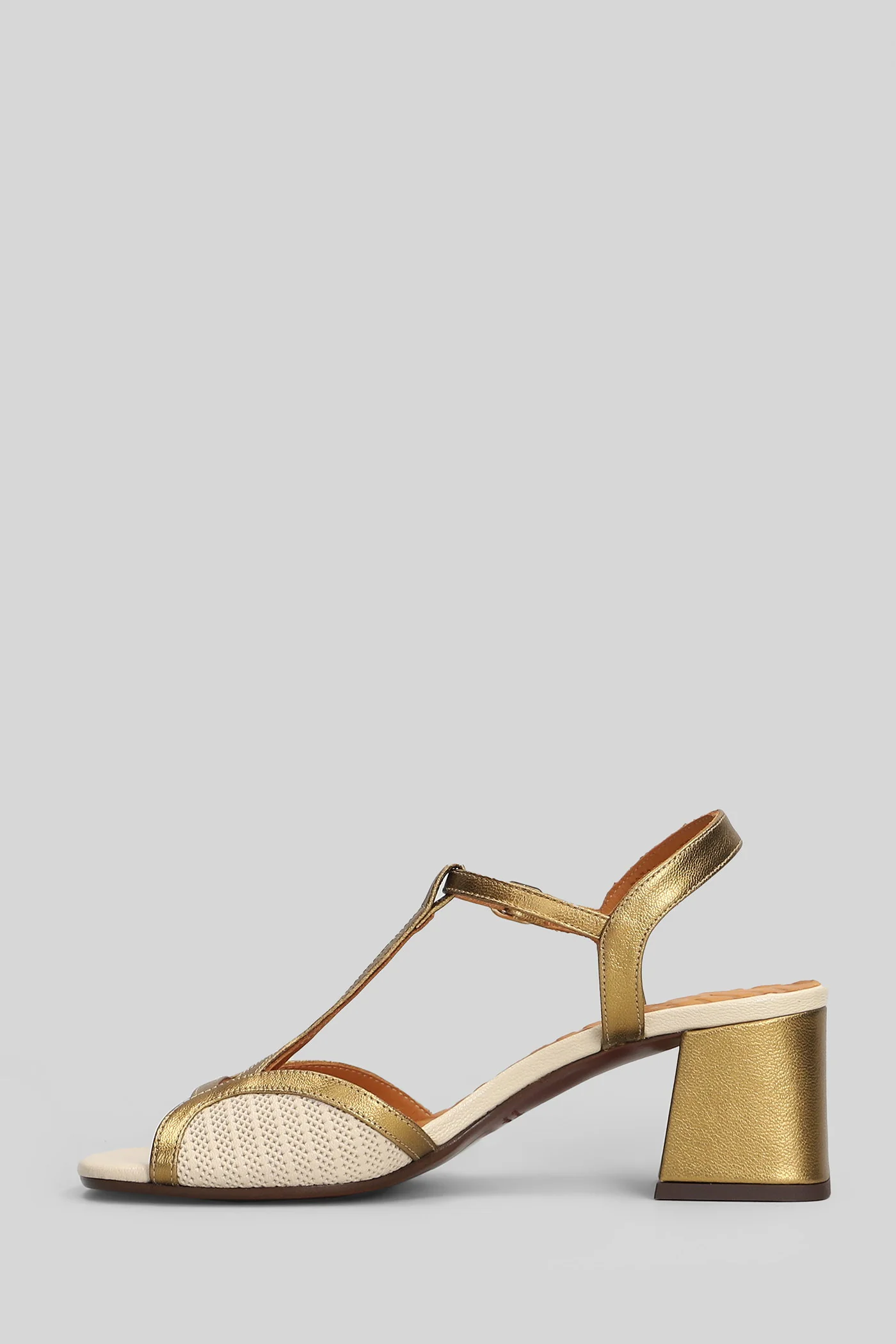 Lipika Sandals in bronze leather - Image 3