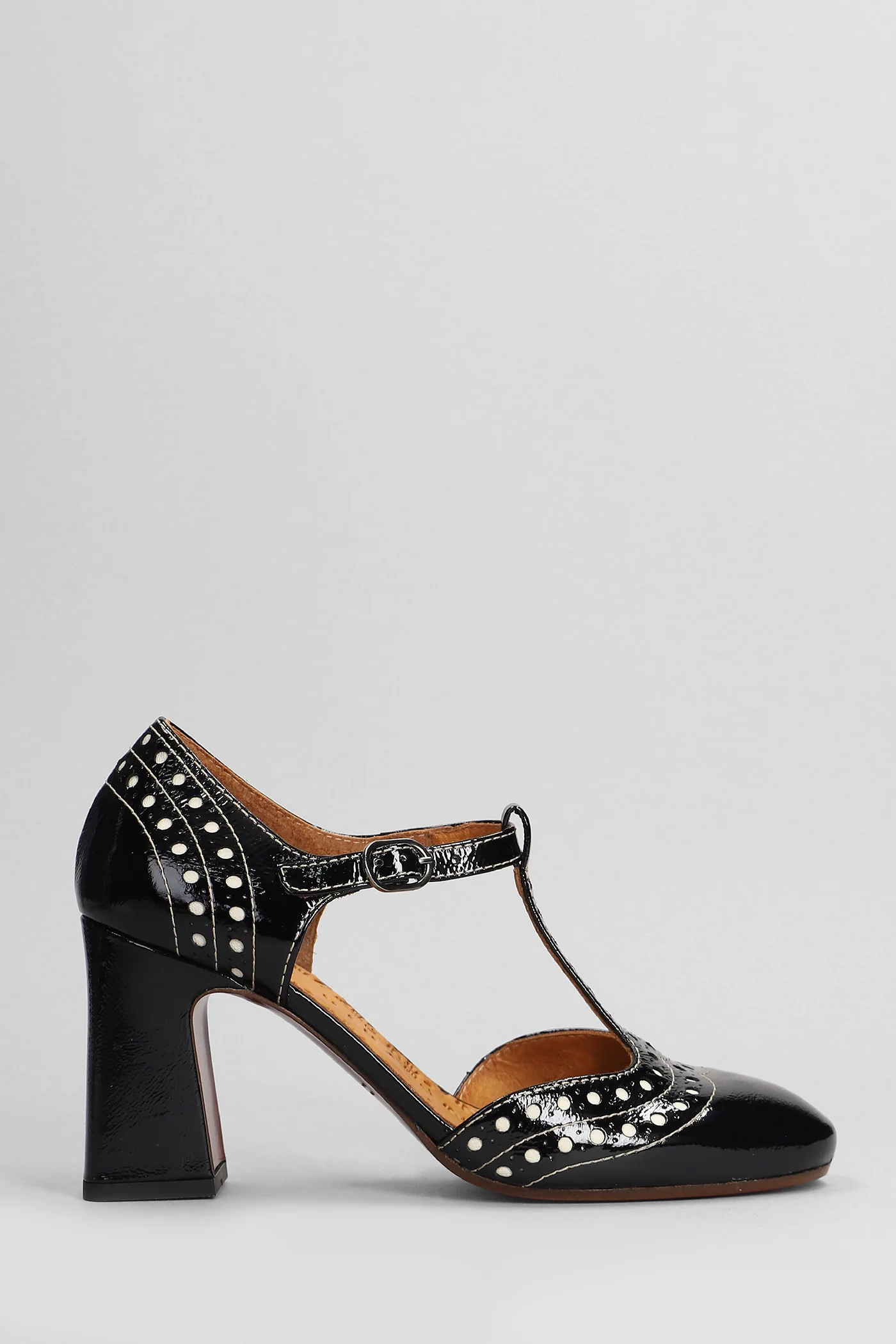Mante Pumps in black leather