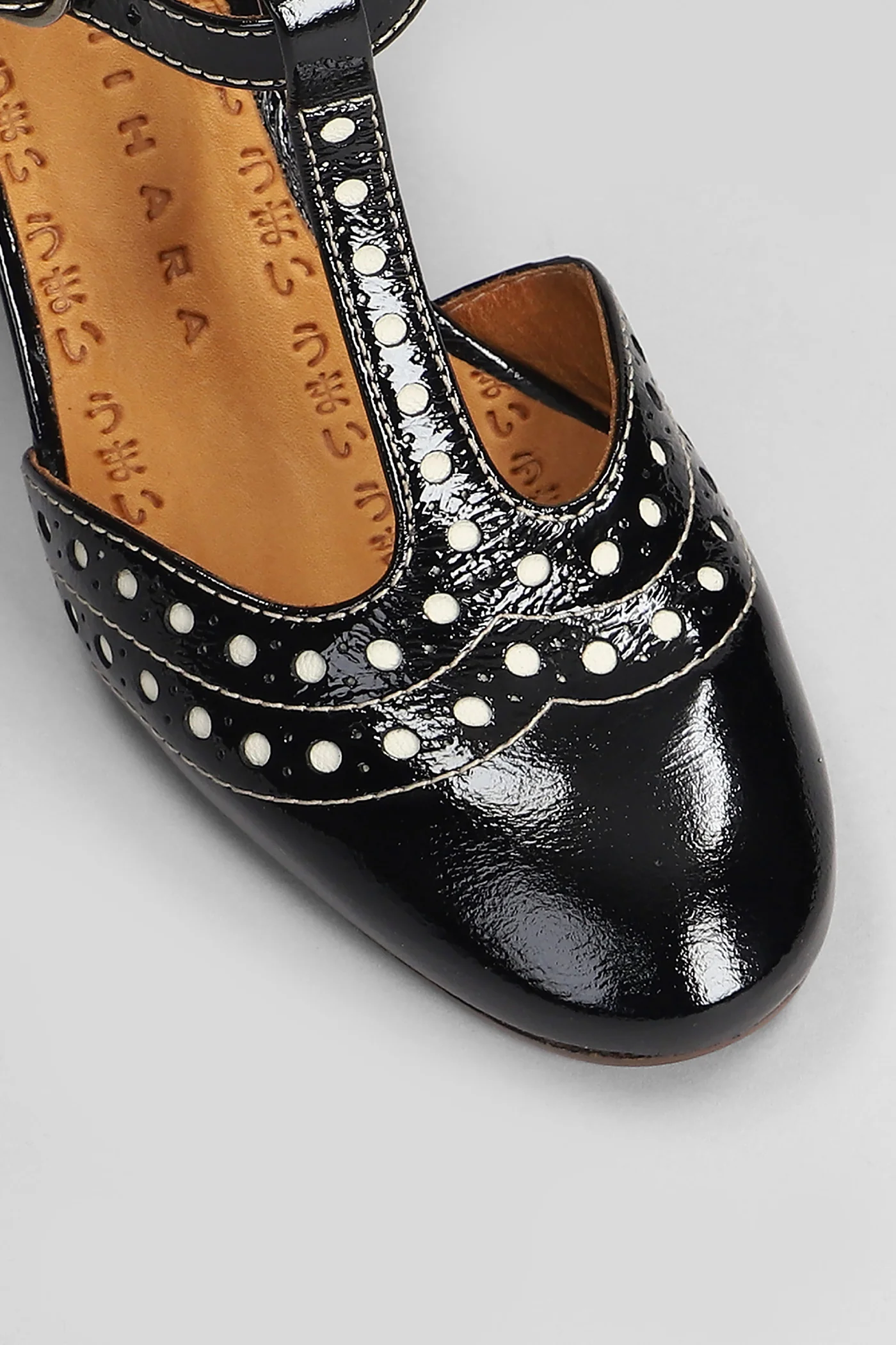 Mante Pumps in black leather - Image 5