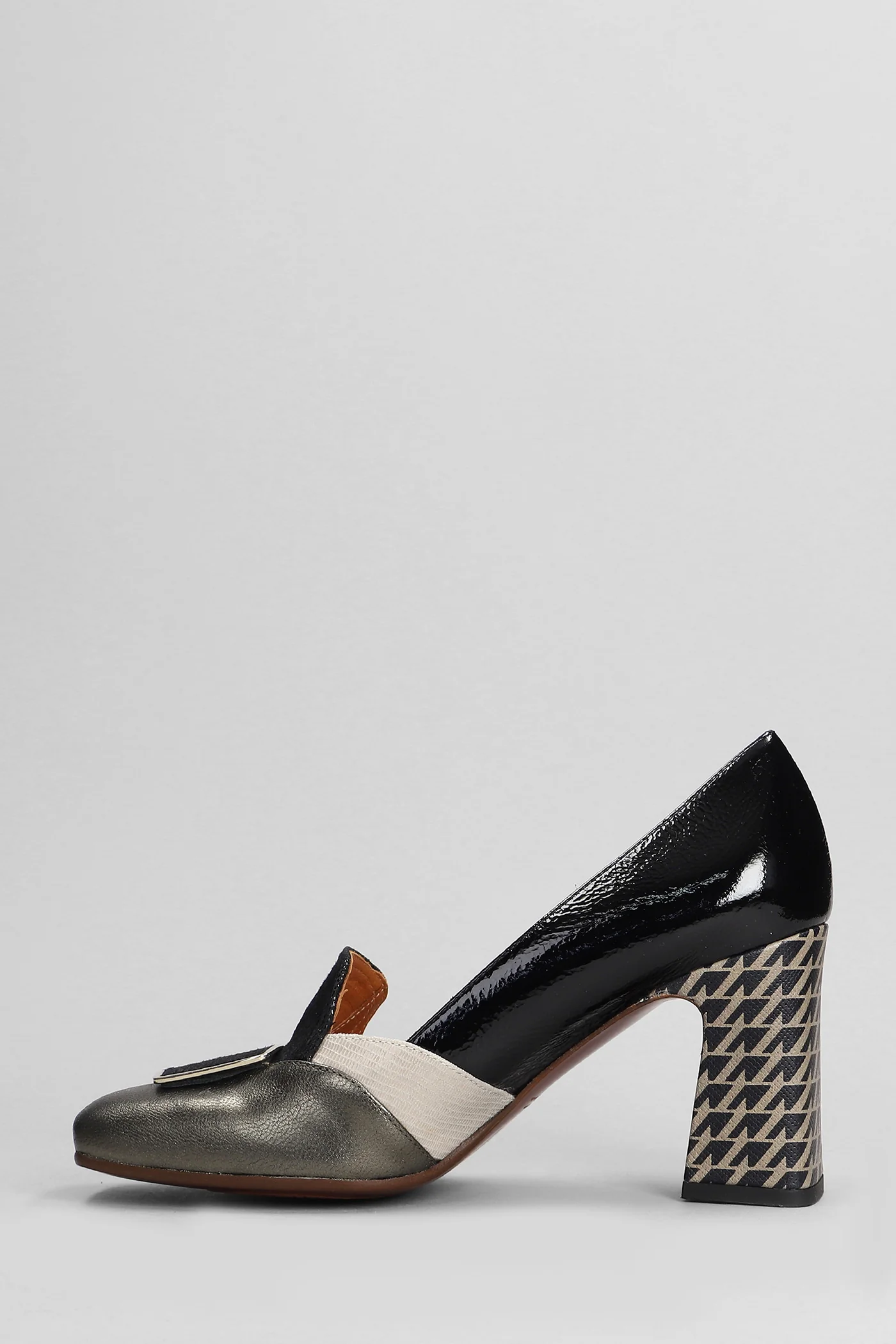 Ohico 45 Pumps in black leather - Image 3
