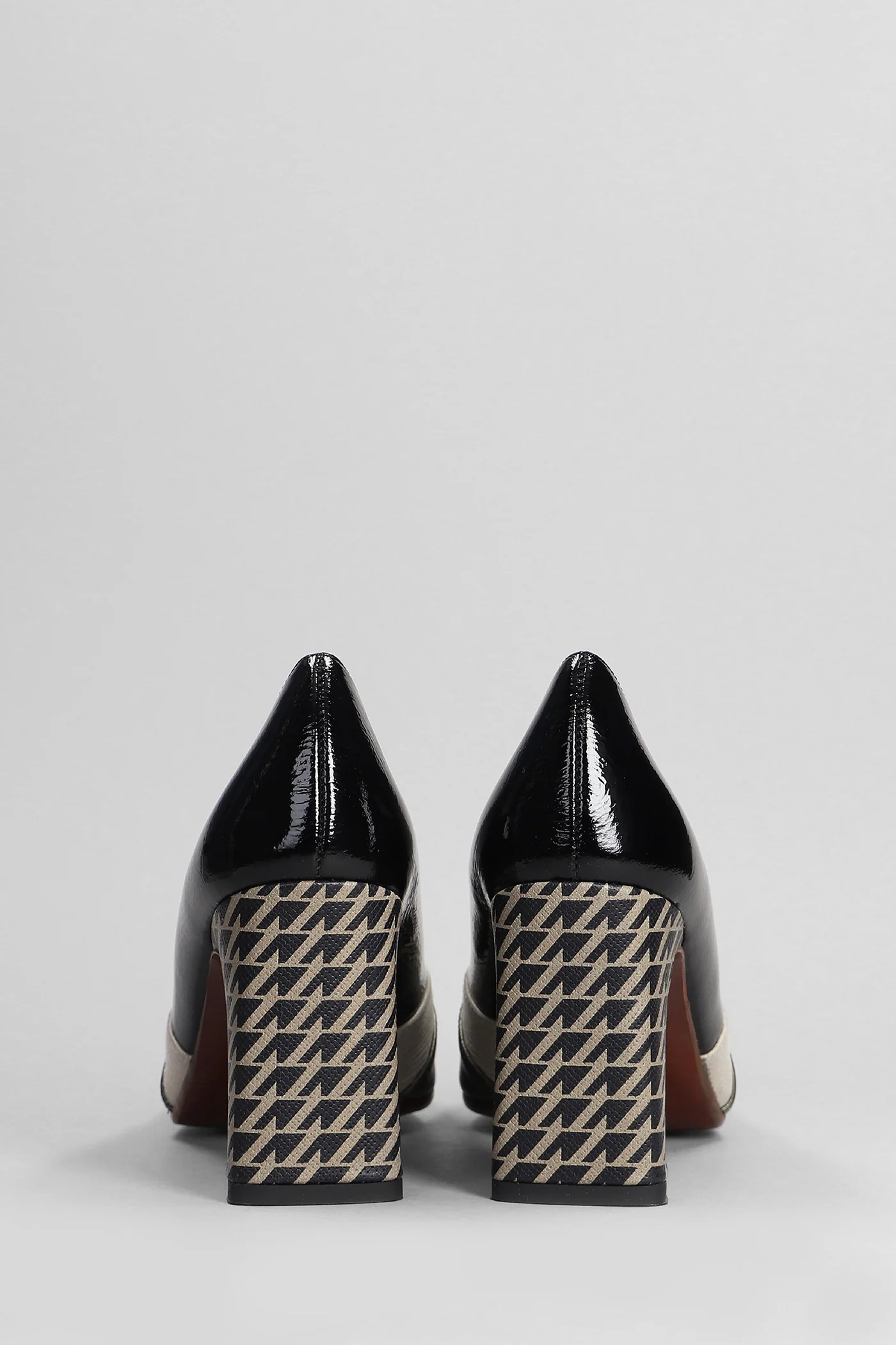 Ohico 45 Pumps in black leather - Image 4