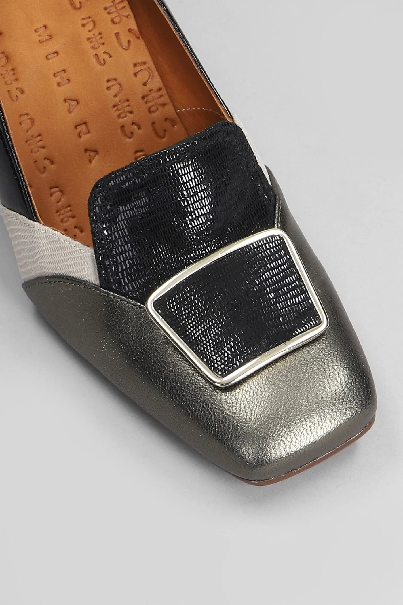 Ohico 45 Pumps in black leather - Image 5