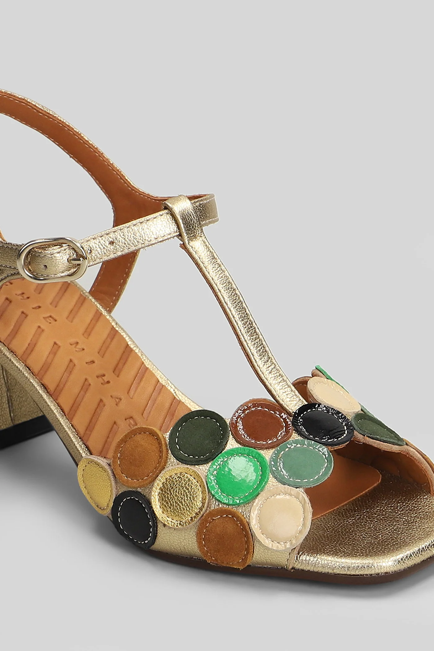 Rycuse Sandals in platinum leather - Image 5
