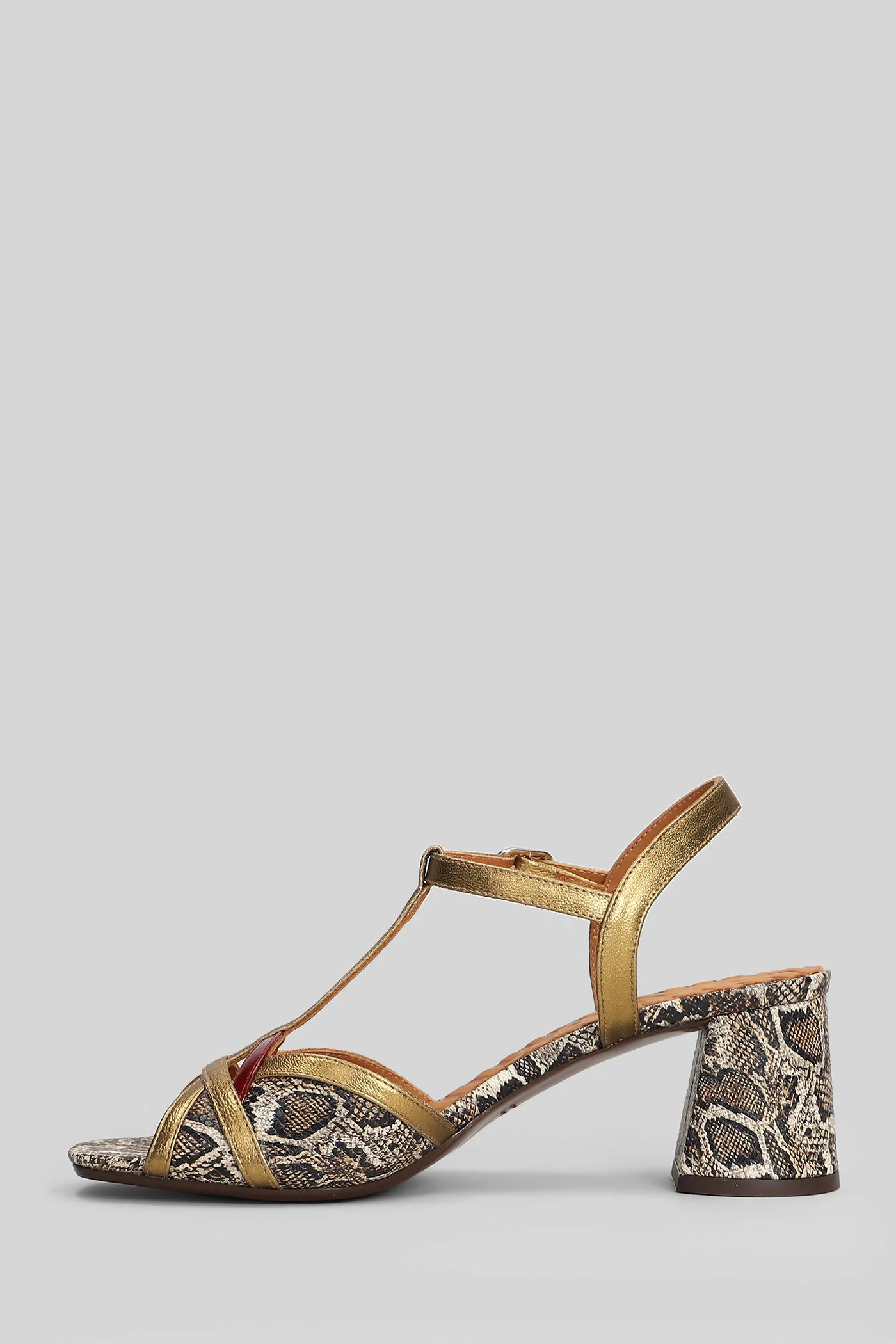 Ryejo Sandals in bronze leather - Image 3