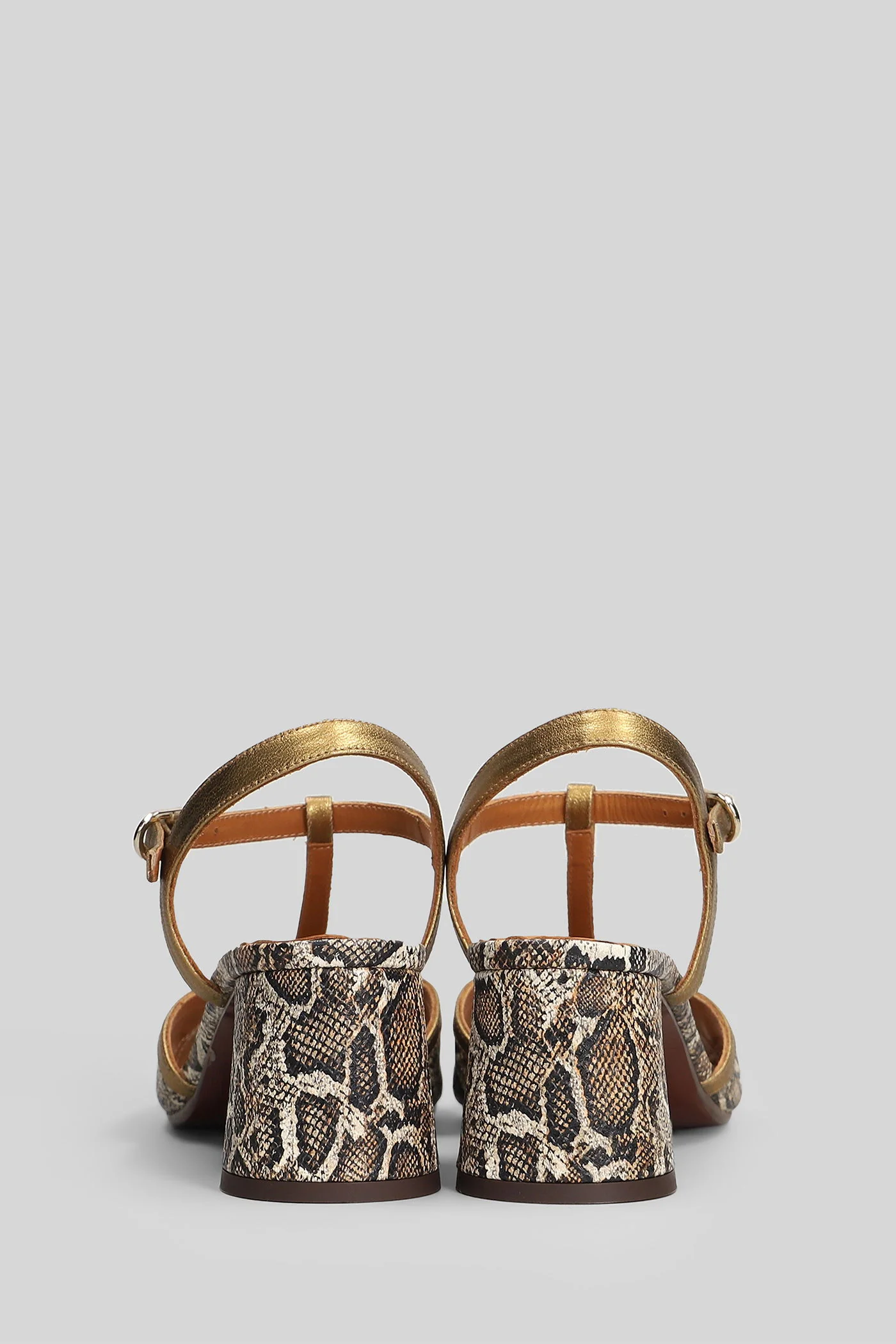 Ryejo Sandals in bronze leather - Image 4