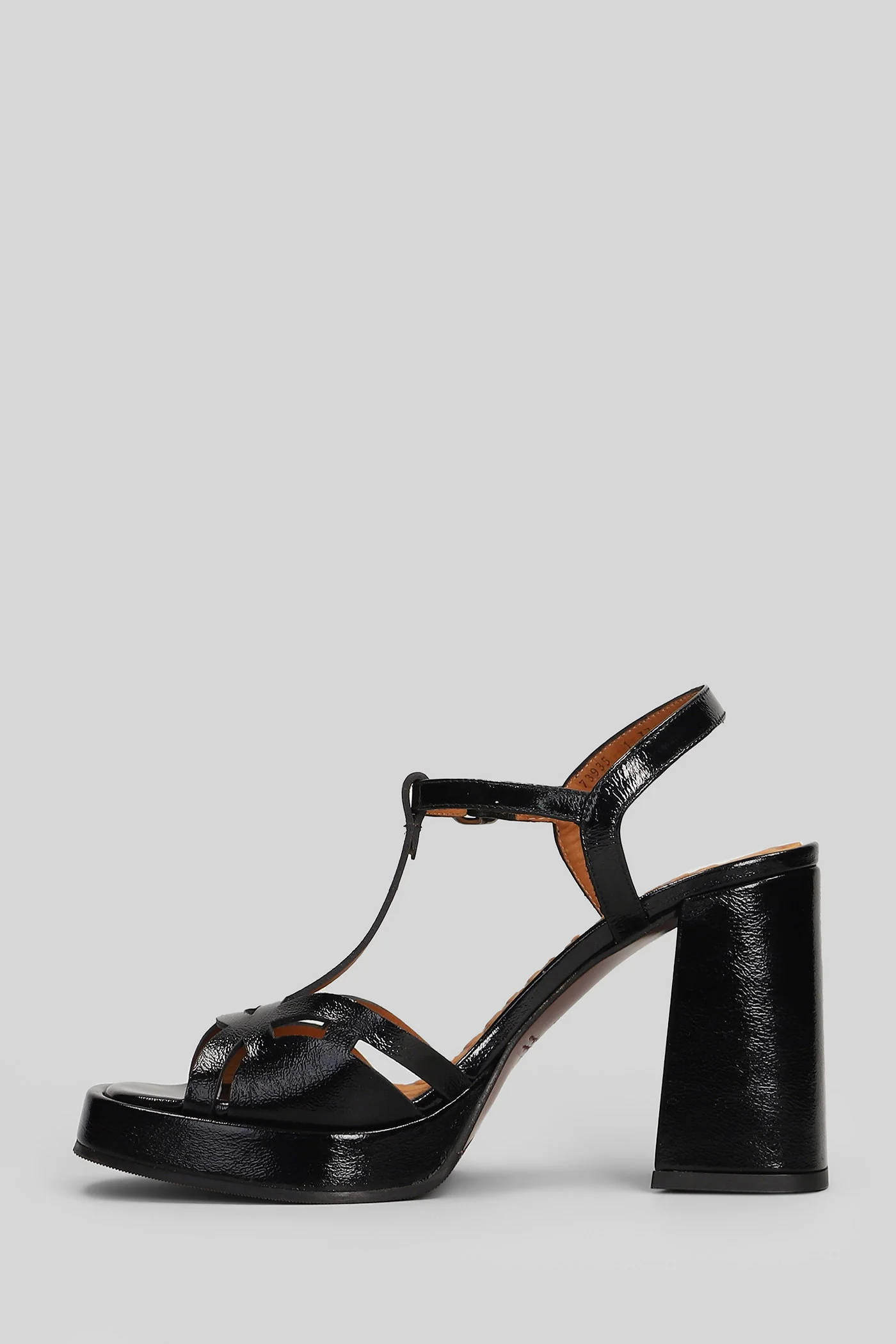 Zinto Sandals in black leather - Image 3