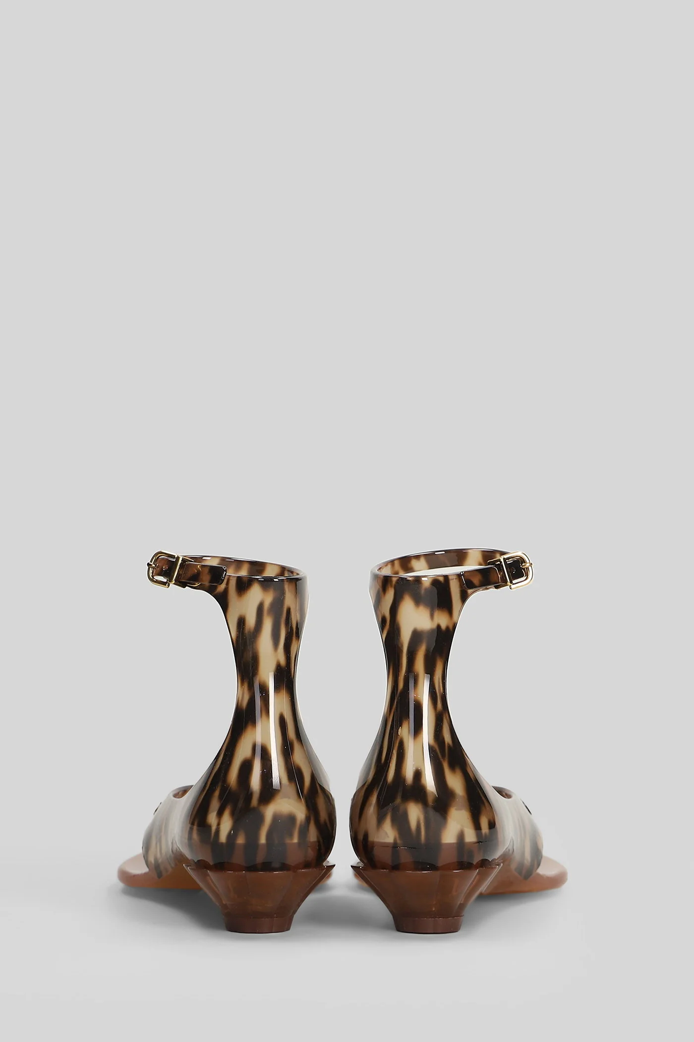 Chloe jelly Flat sandal-slipper in Animalier PVC - Image 4