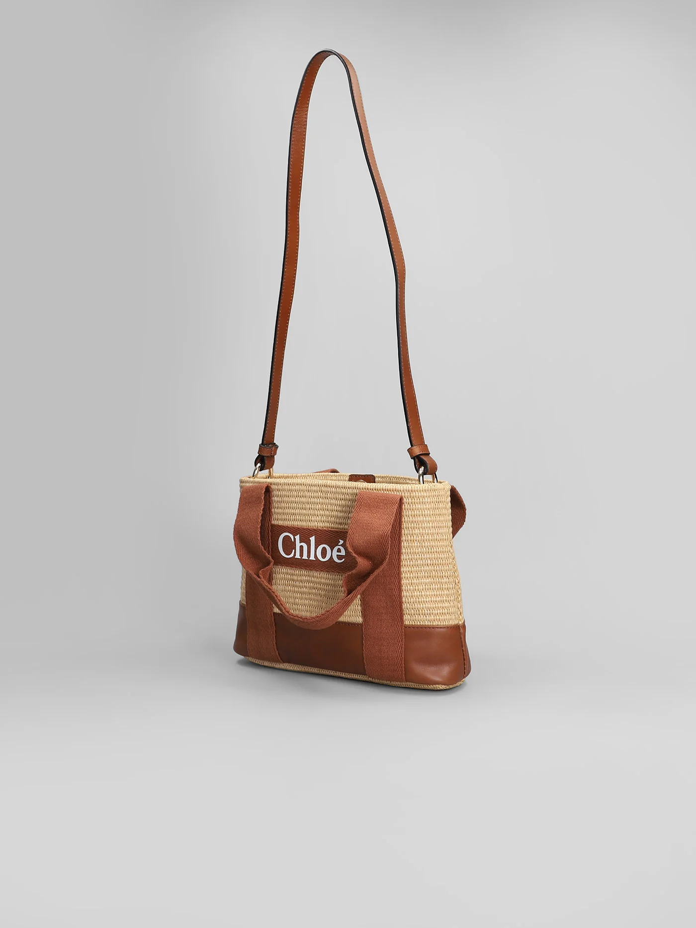 Tote in beige cotton - Image 4