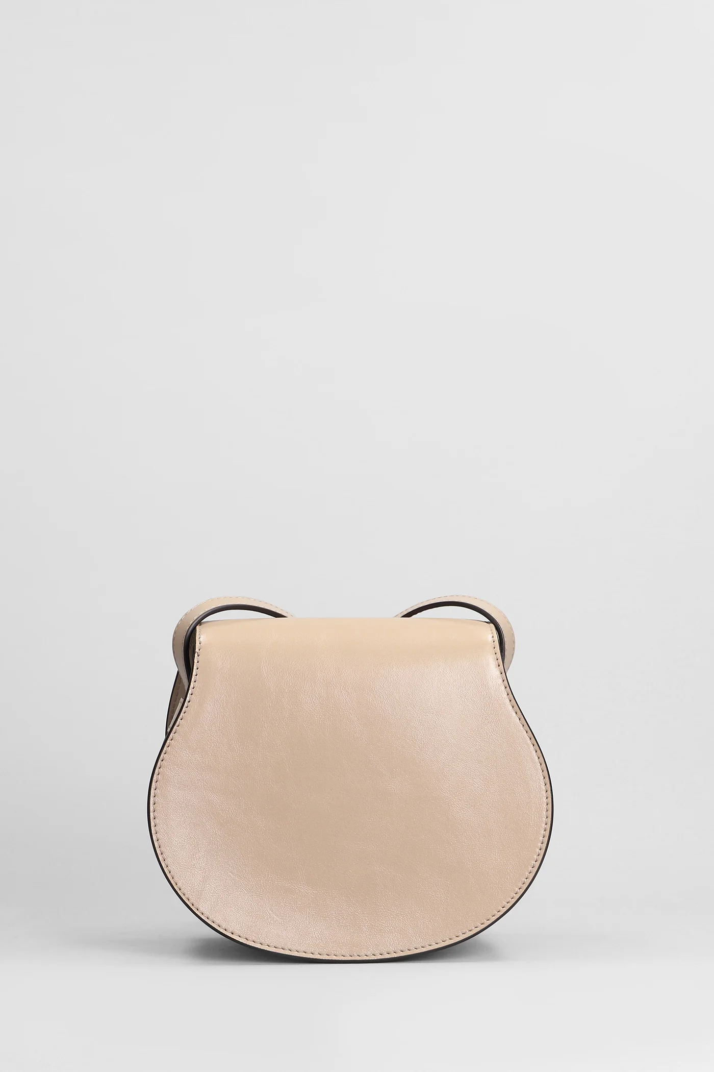 Marcie Shoulder bag in beige leather - Image 3