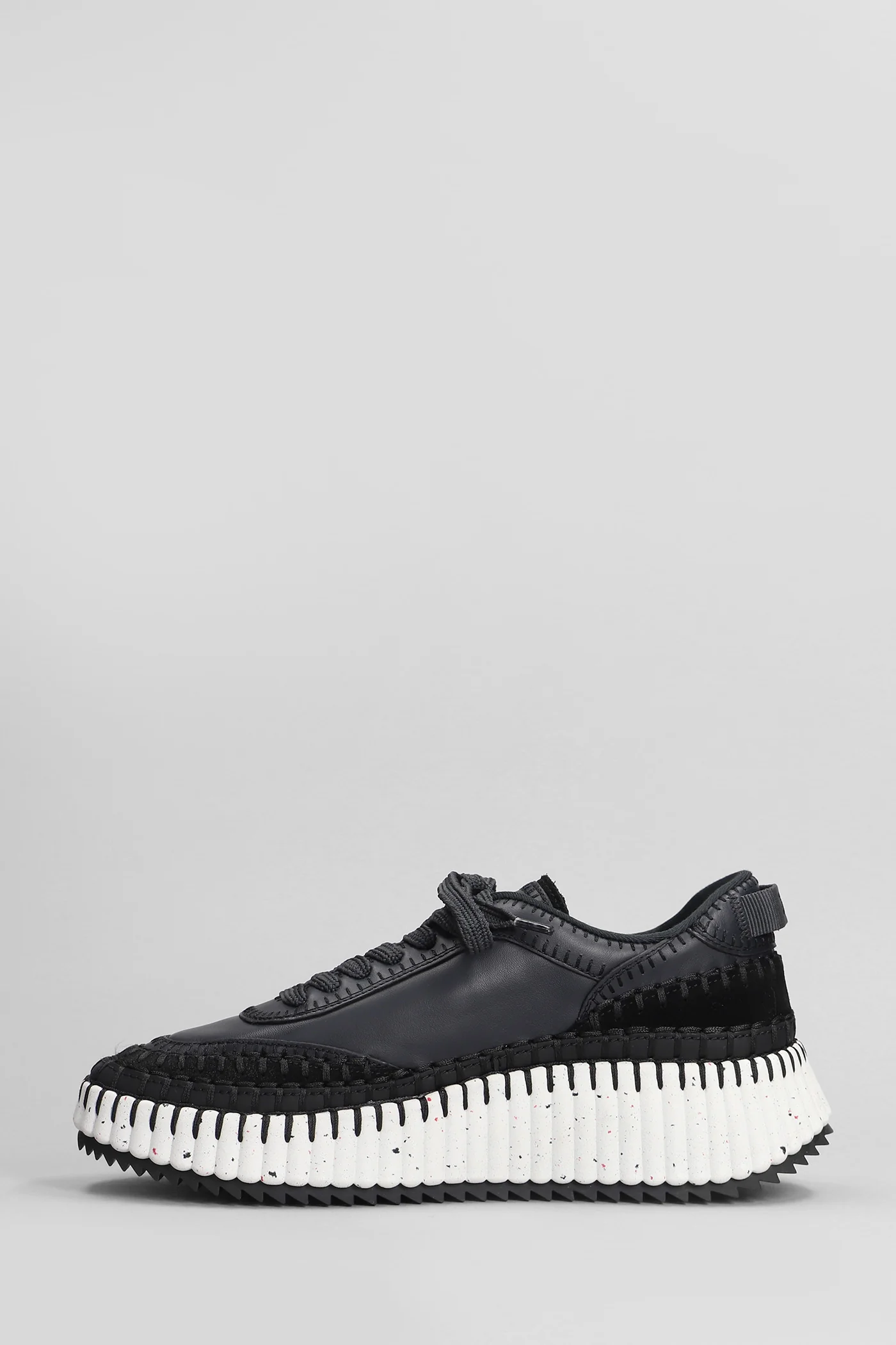 Nama Sneakers in black leather - Image 3
