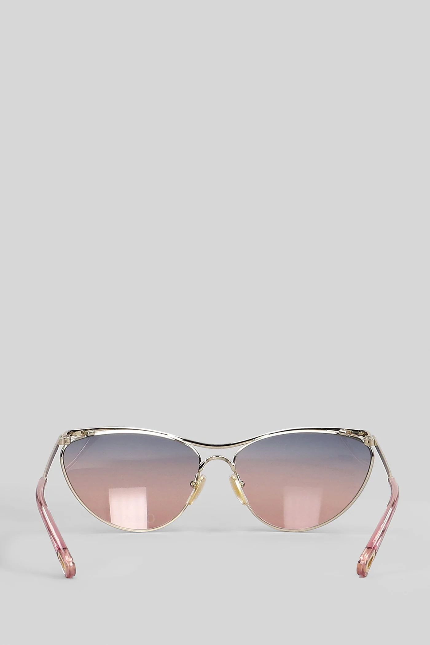 Sunglasses in gold metal alloy - Image 3
