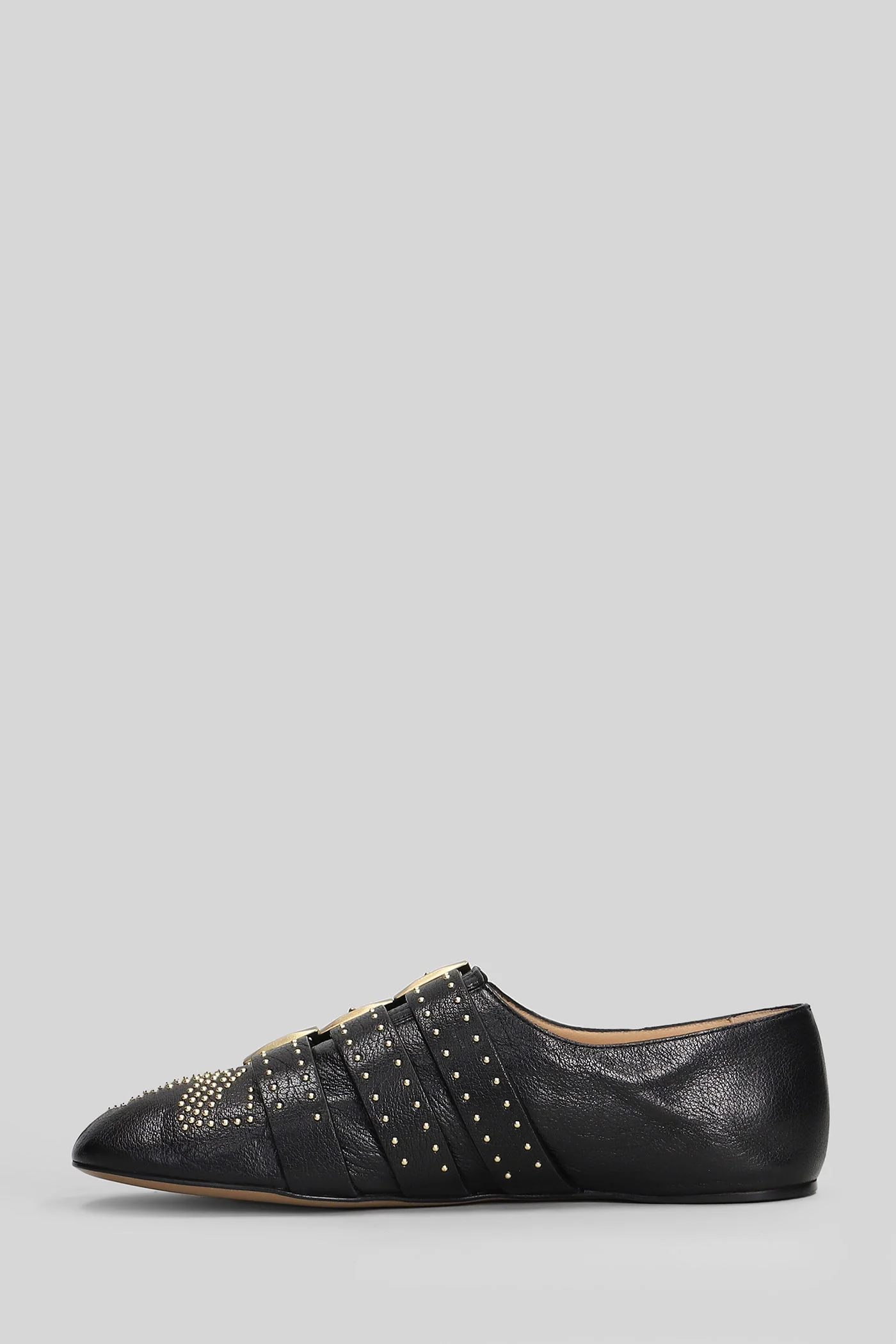 Susan Loafers in black leather - Image 3