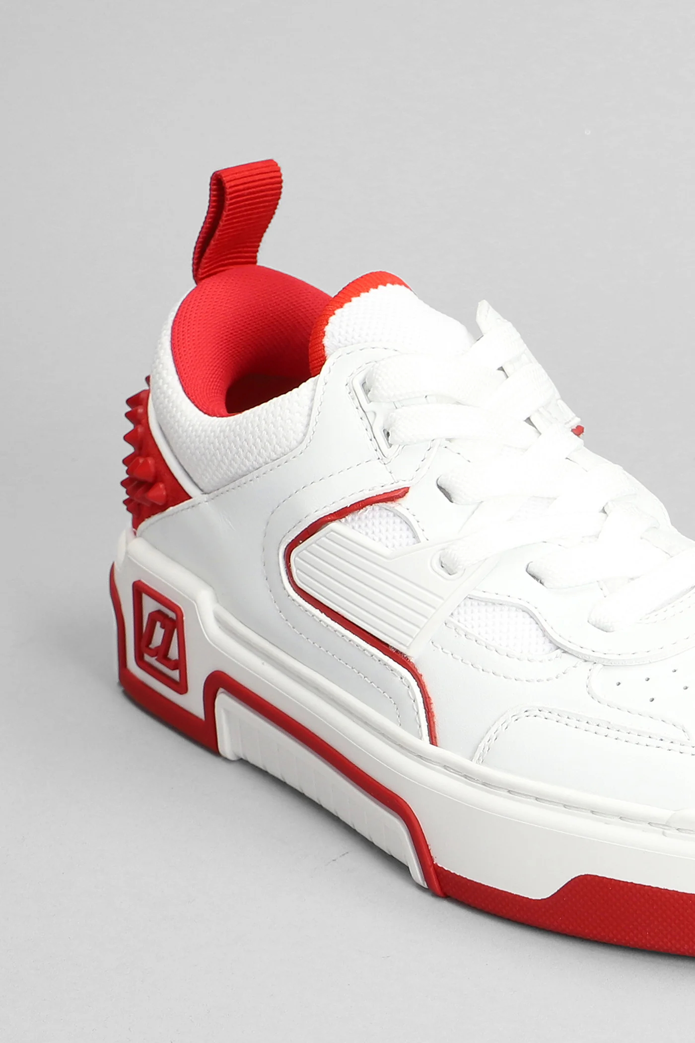 Astroloubi Sneakers in white leather - Image 5