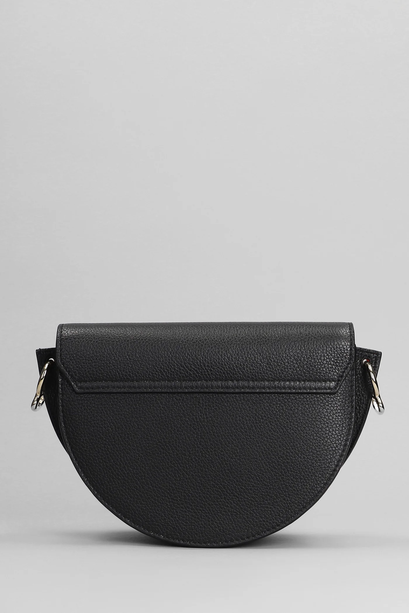 By my side Shoulder bag in black leather - Image 3