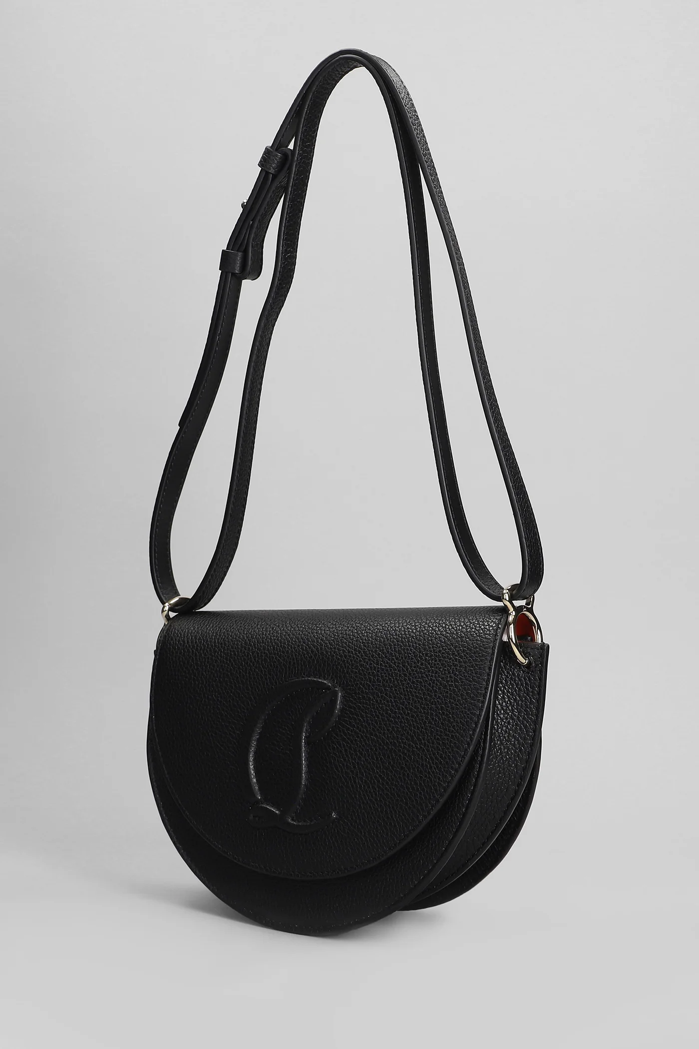 By my side Shoulder bag in black leather - Image 4